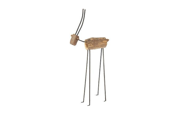 Gazelle, animal sculpté