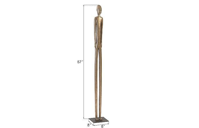 Bulol Sculpture, Polished Bronze, MD