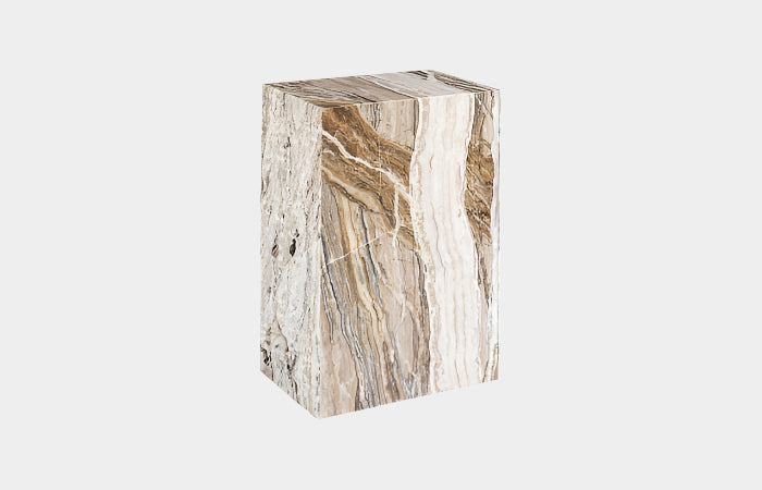 Onyx Pedestal, Natural Brown