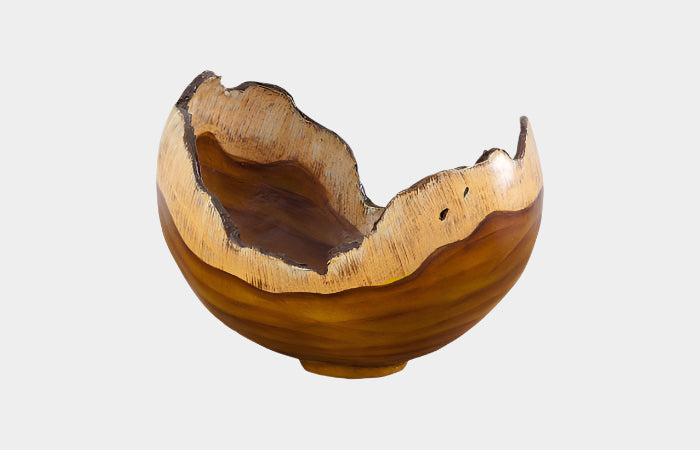Burled Bowl, Faux Bois