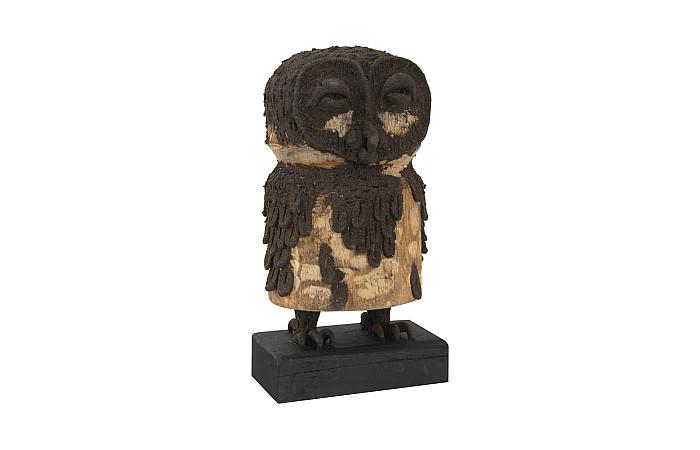 Girl Owl, Carved Animal