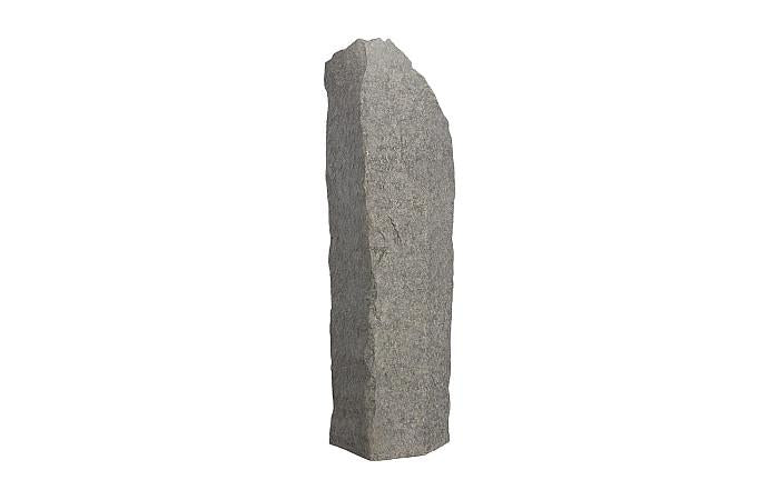 Cast Colossal Splinter Stone Sculpture, Gray