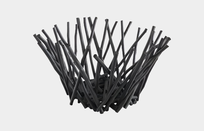 Stick Bowl, Tall, Black