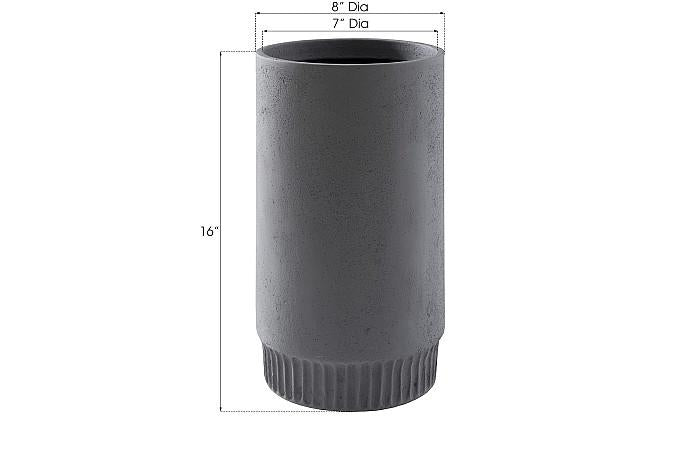 Harvest Planter, Medium, Dark Gray
