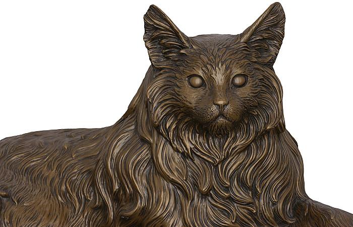 Cat Sculpture, Bronze