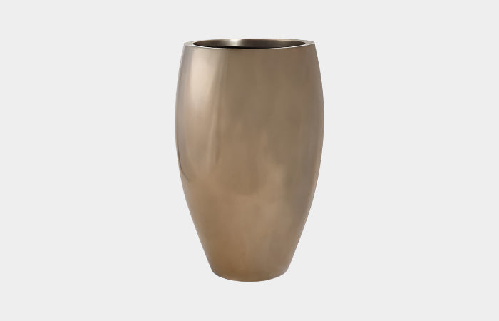 Classic Planter, Polished Bronze, LG