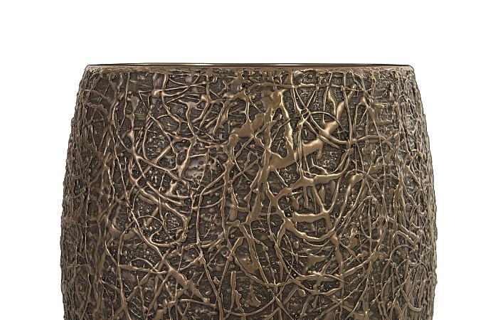 String Theory Planter, Bronze, SM