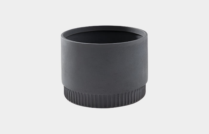 Harvest Planter, Large, Dark Gray