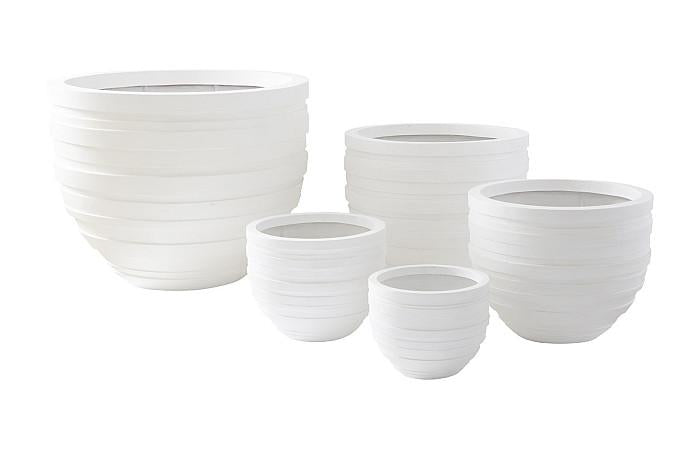 June Planter, White, SM