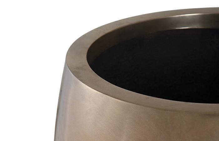 Classic Planter, Polished Bronze, LG