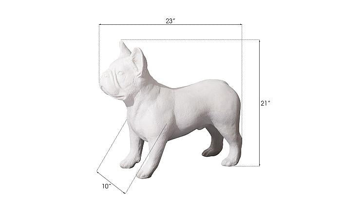 French Bulldog, Gel Coat White