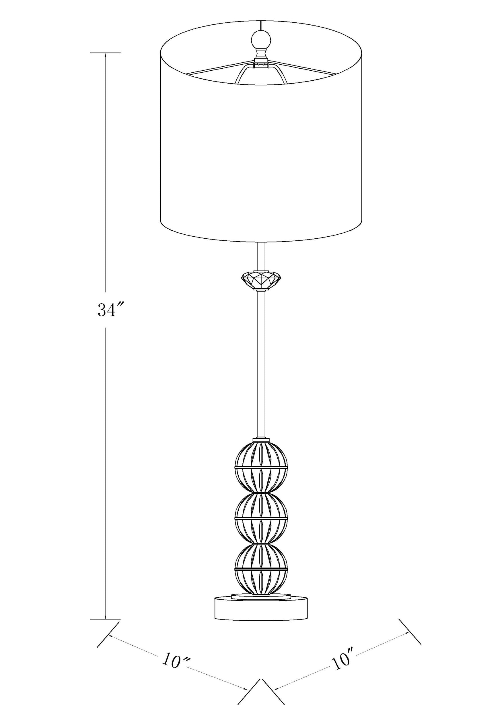 Grantley Buffet Table Lamp