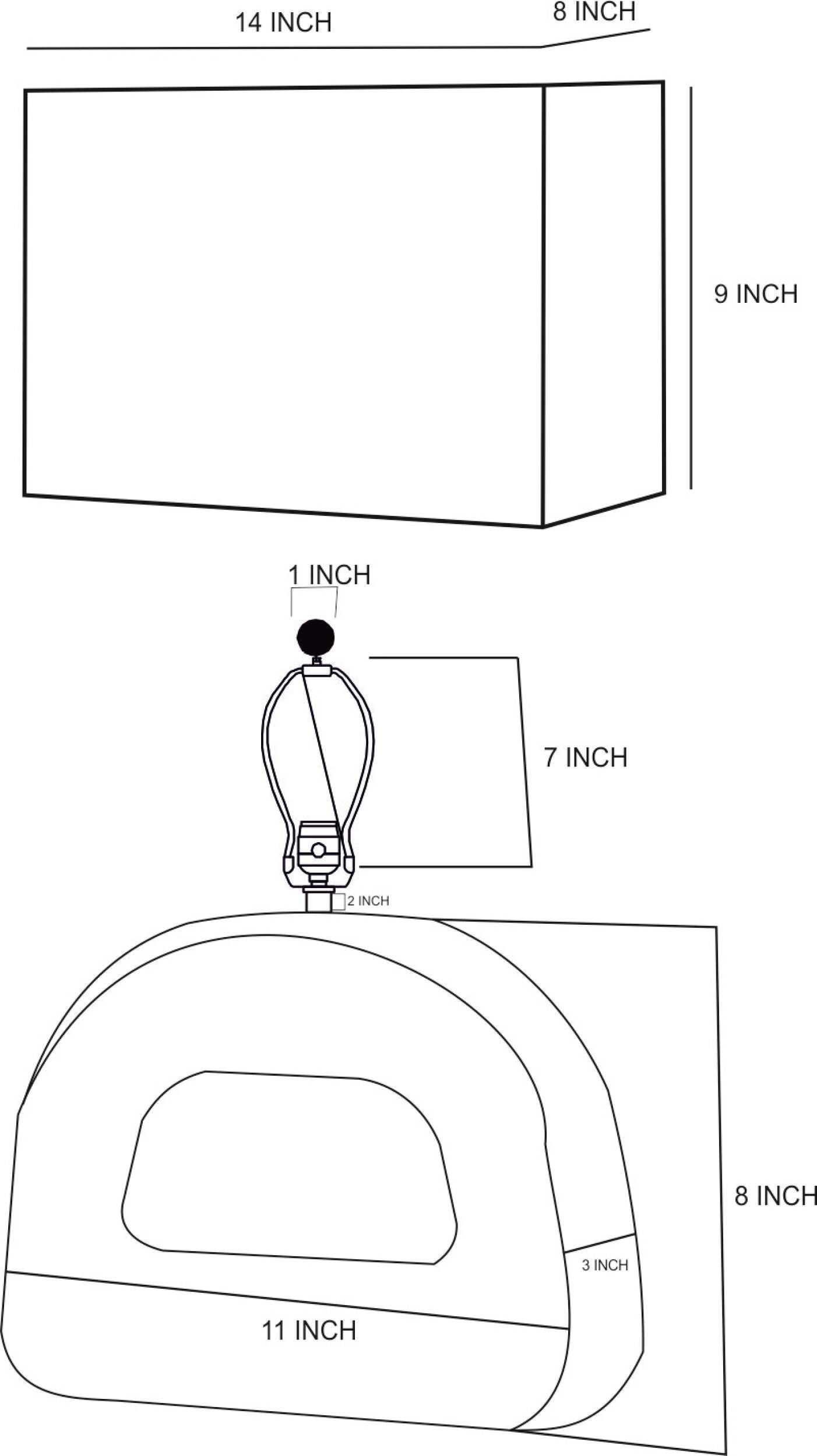 Hennes Accent Table Lamp