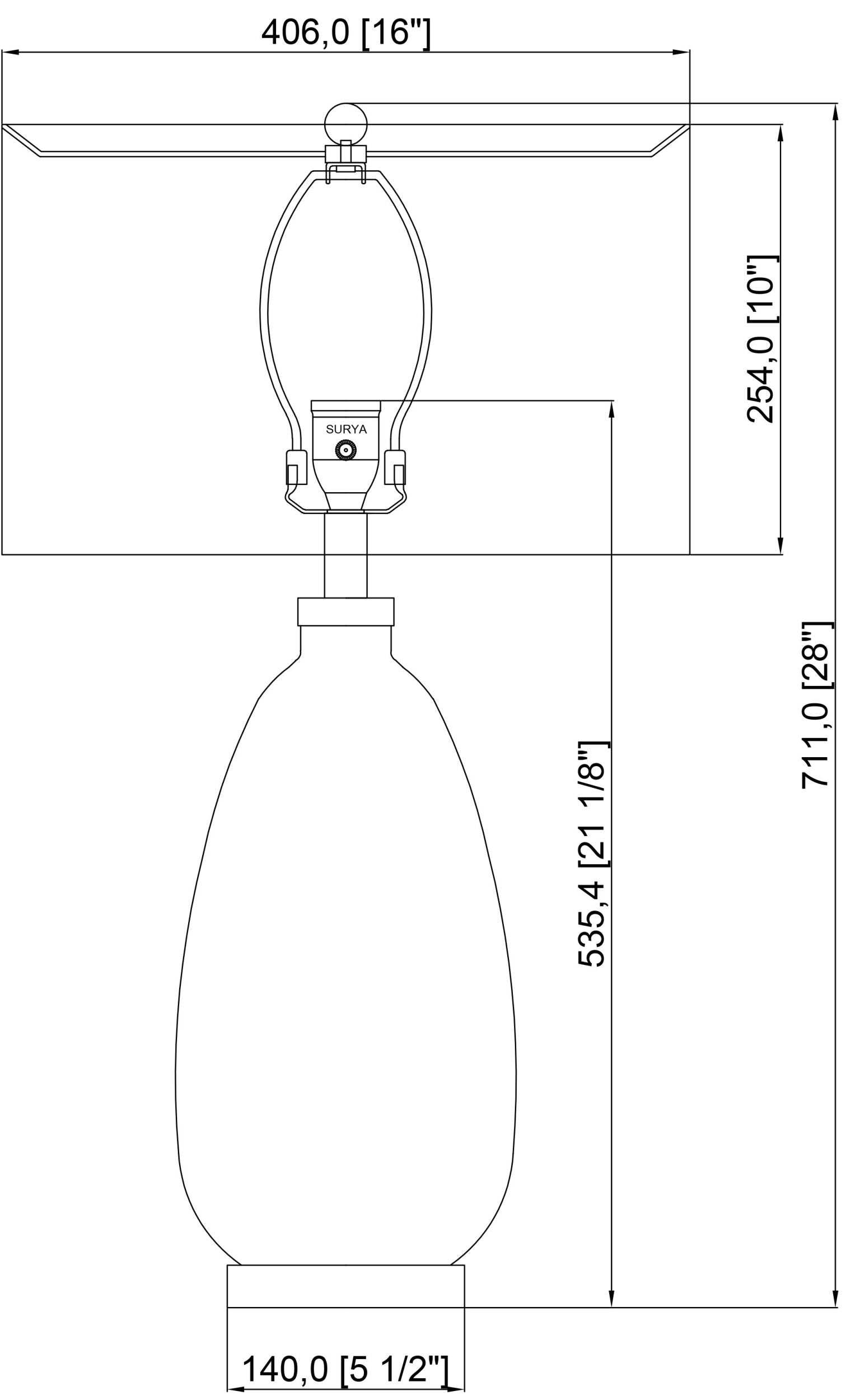 Hexham Accent Table Lamp