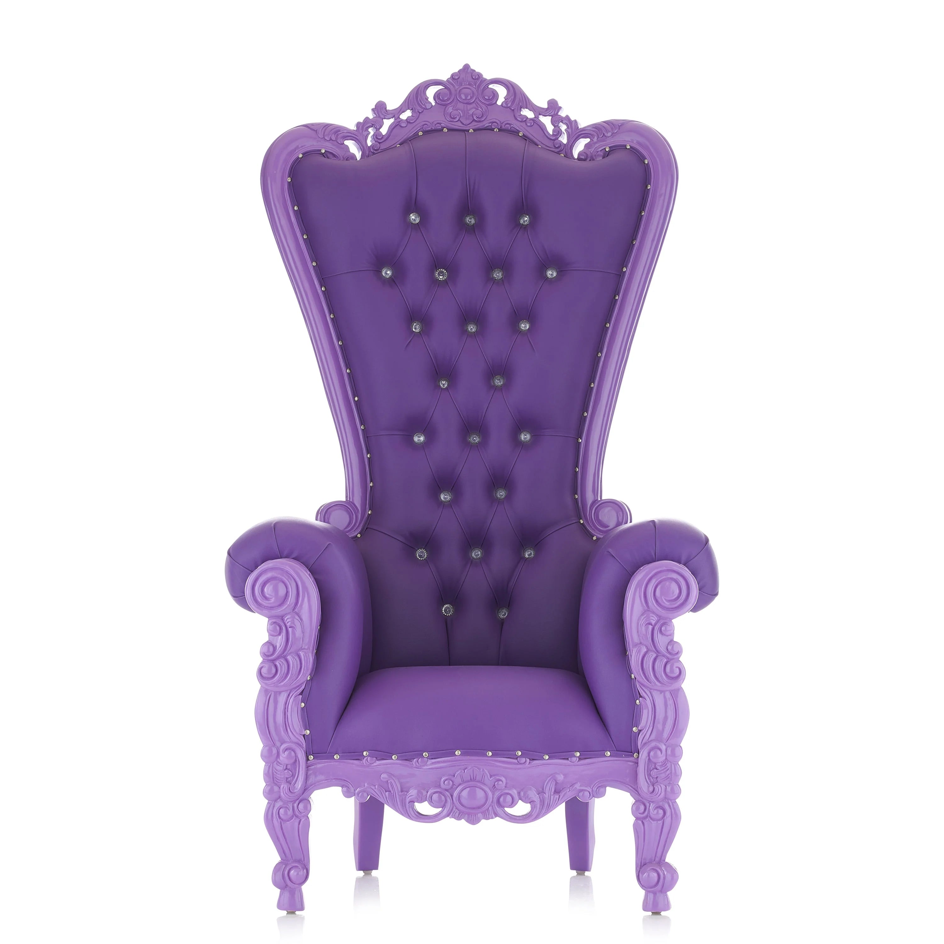 Queen Tiffany Throne Chair - Vinyl