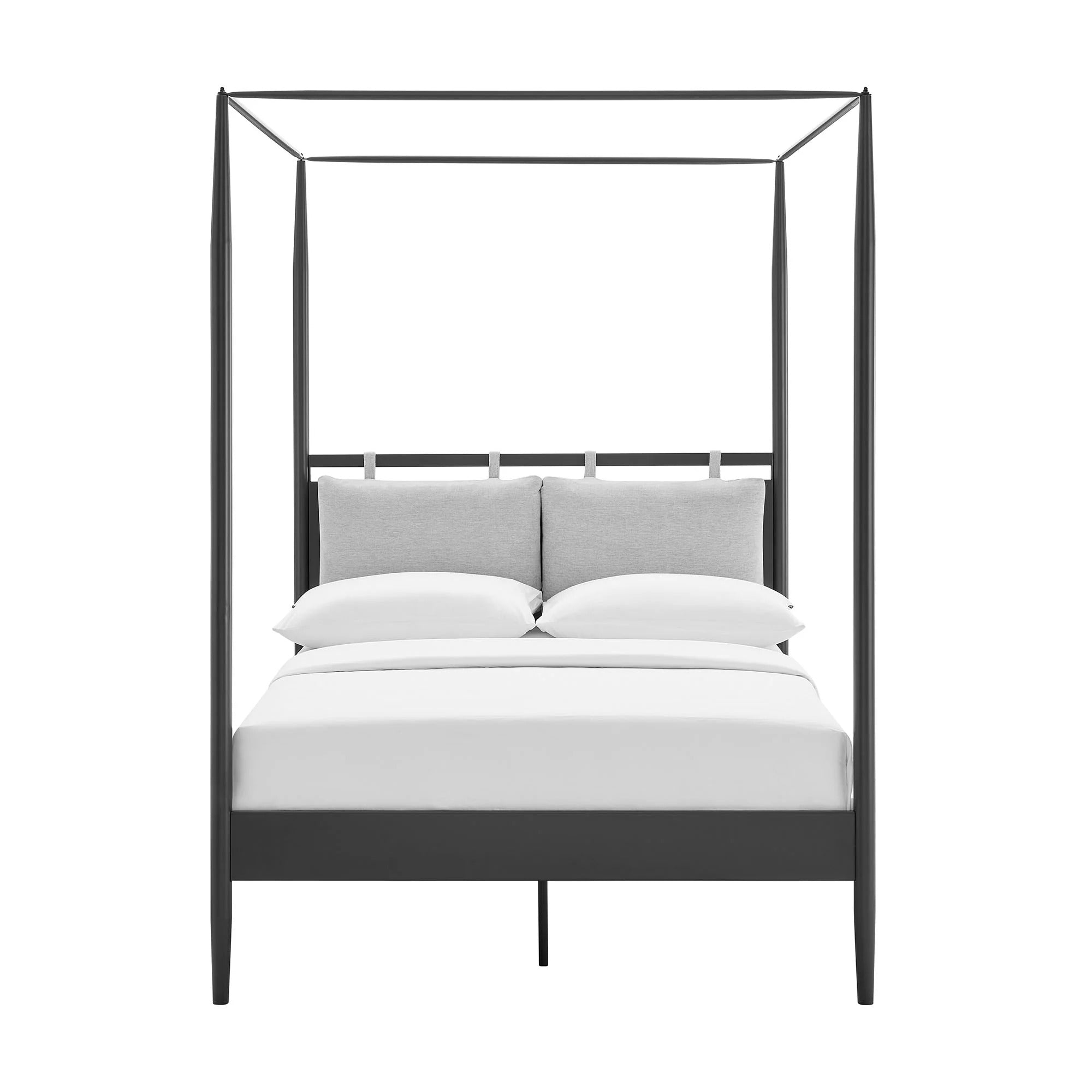 Marlowe 4-Poster Canopy Metal Queen Platform Bed
