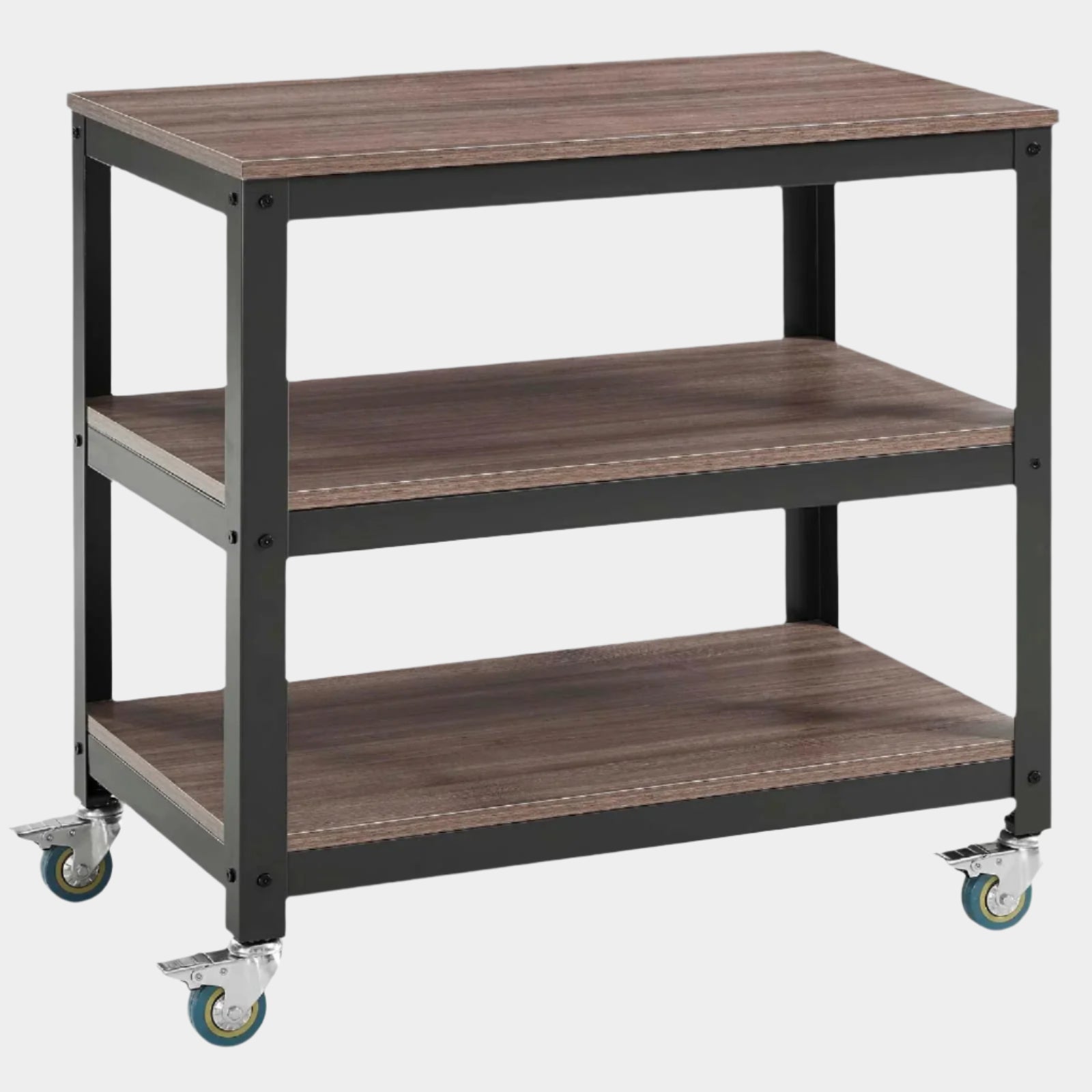Vivify Tiered Serving Stand in Gray Walnut