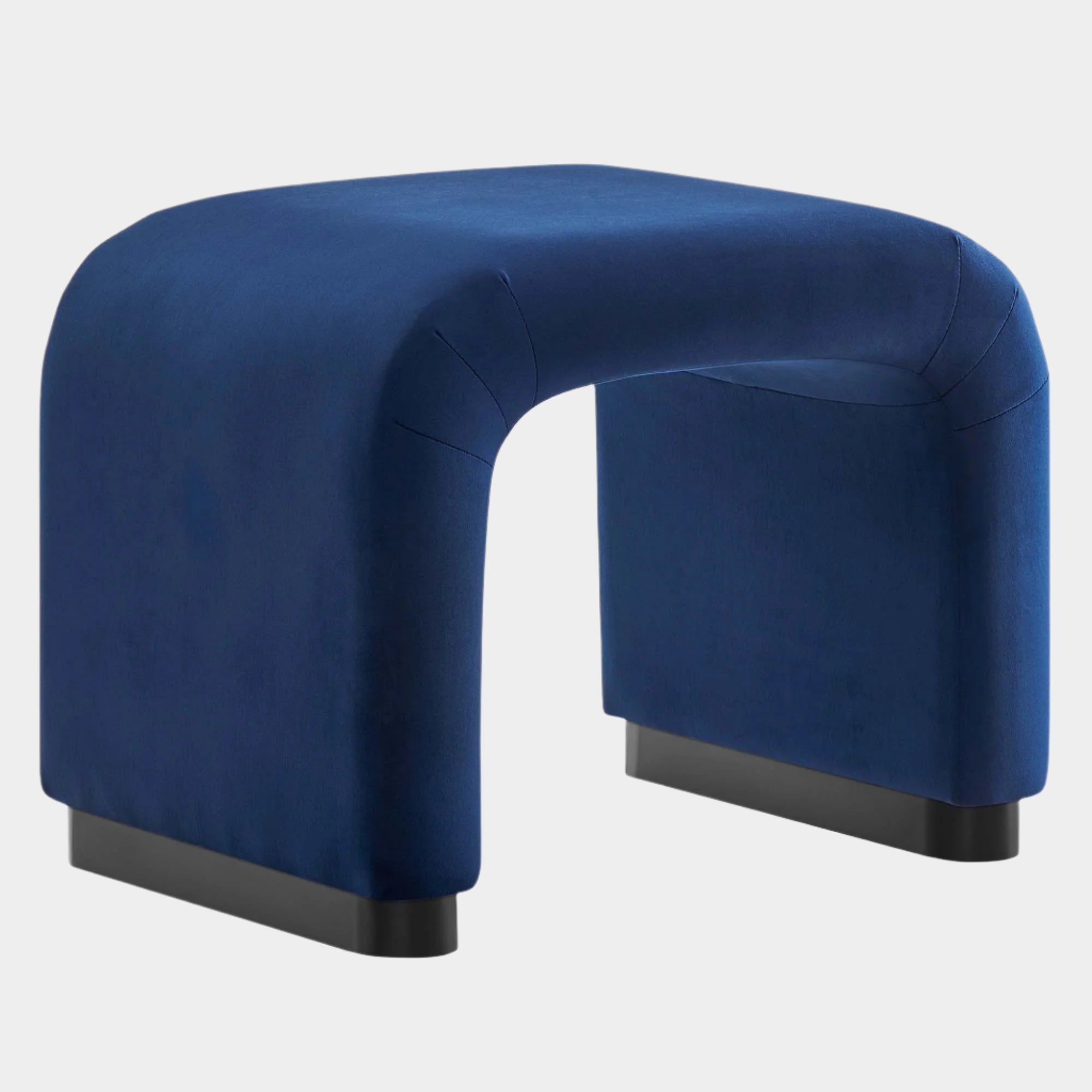 Chaise sans accoudoirs rembourrée en duvet Commix