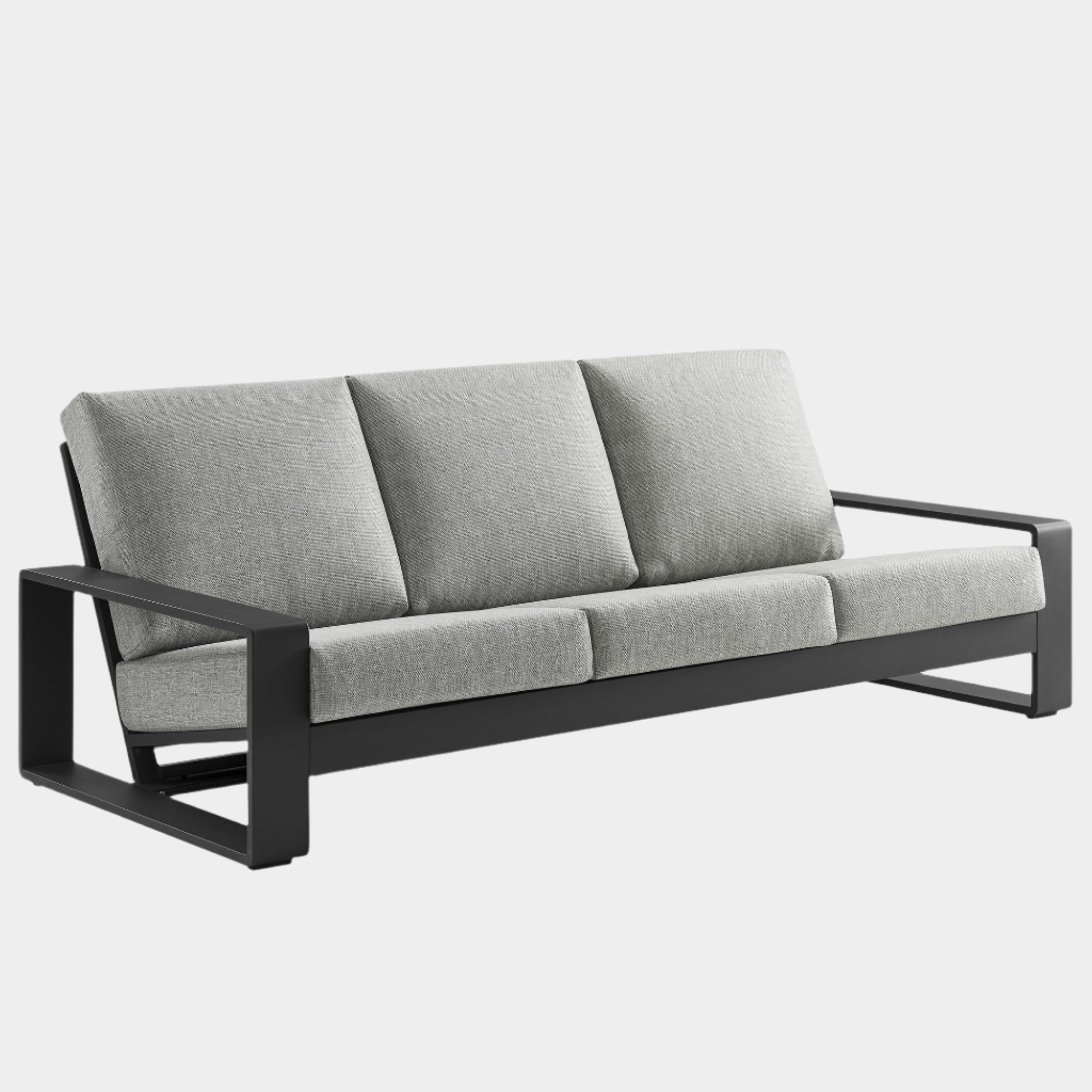 Lirienne Outdoor Patio Aluminum Sofa