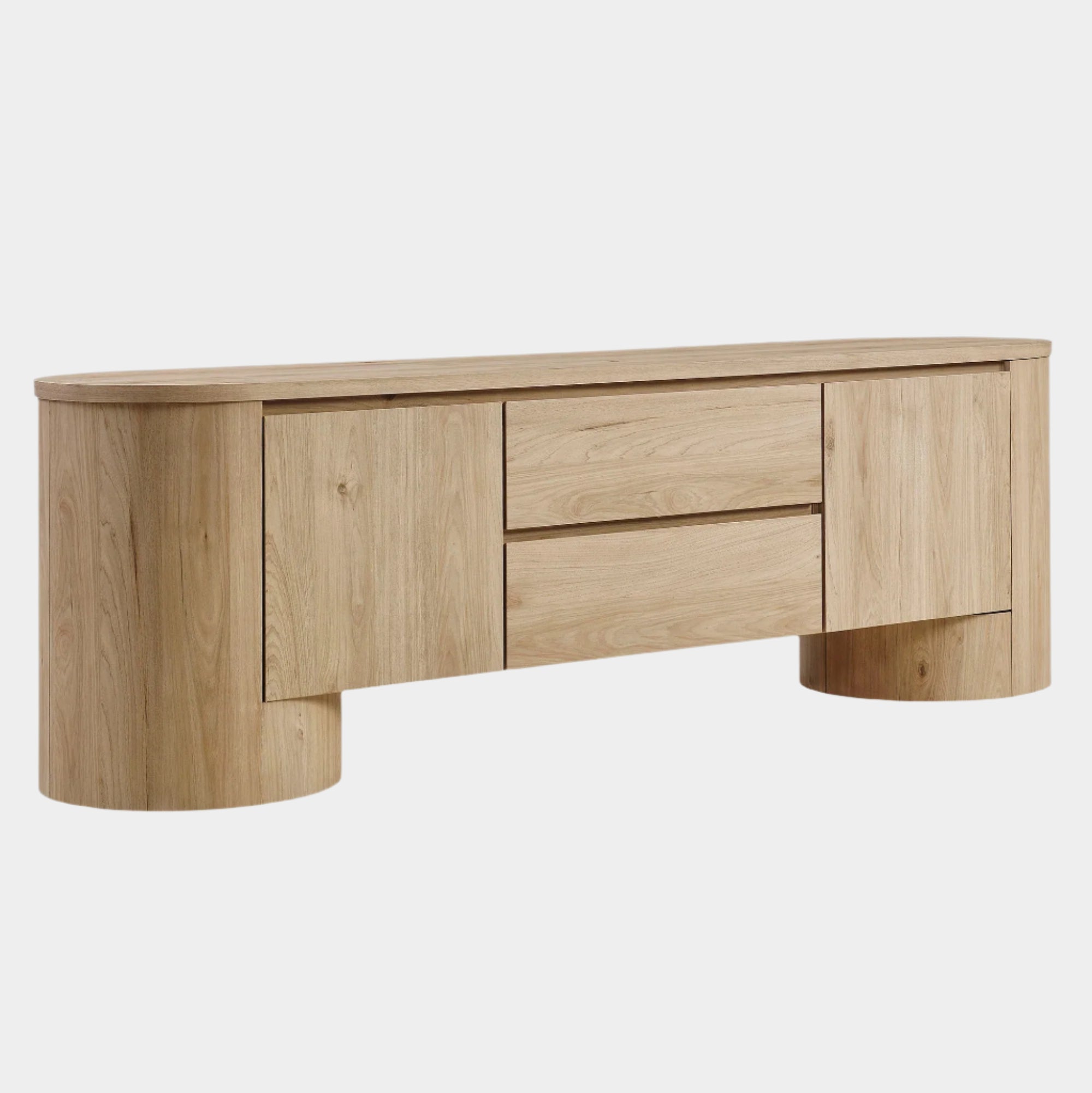 Duval 71 Inch Oval TV Cabinet