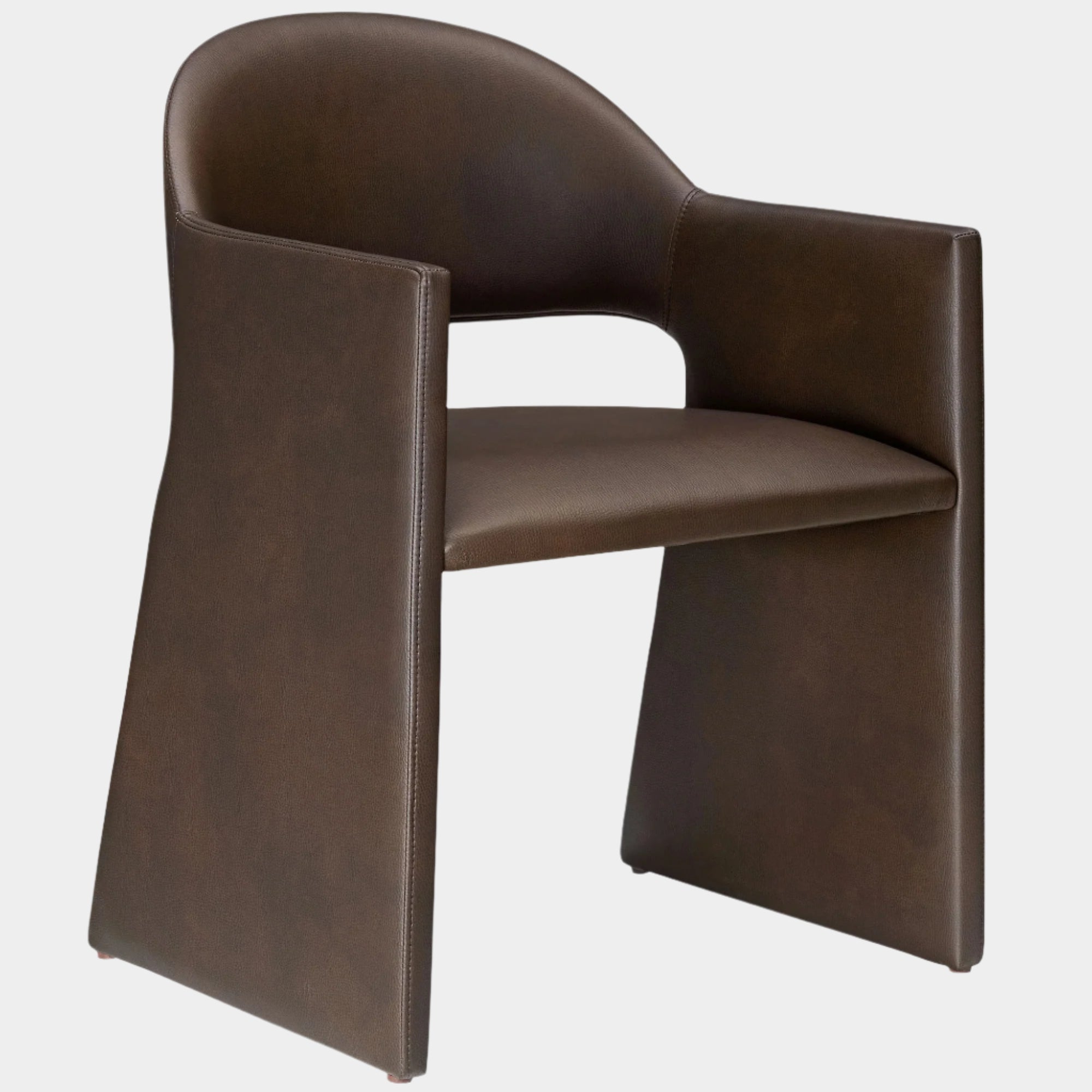 Talia Vegan Leather Dining Armchair