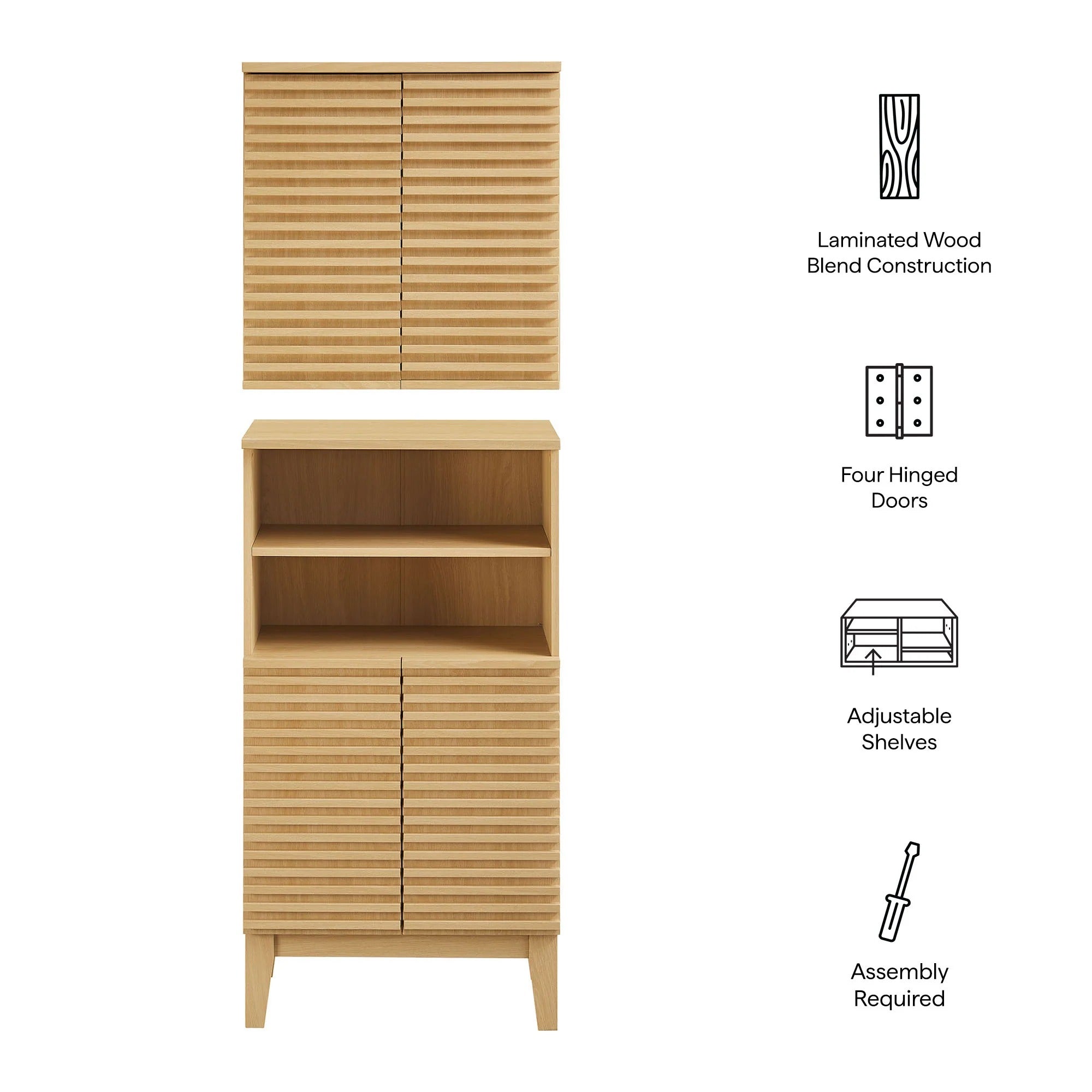 Render Bathroom Cabinet Set