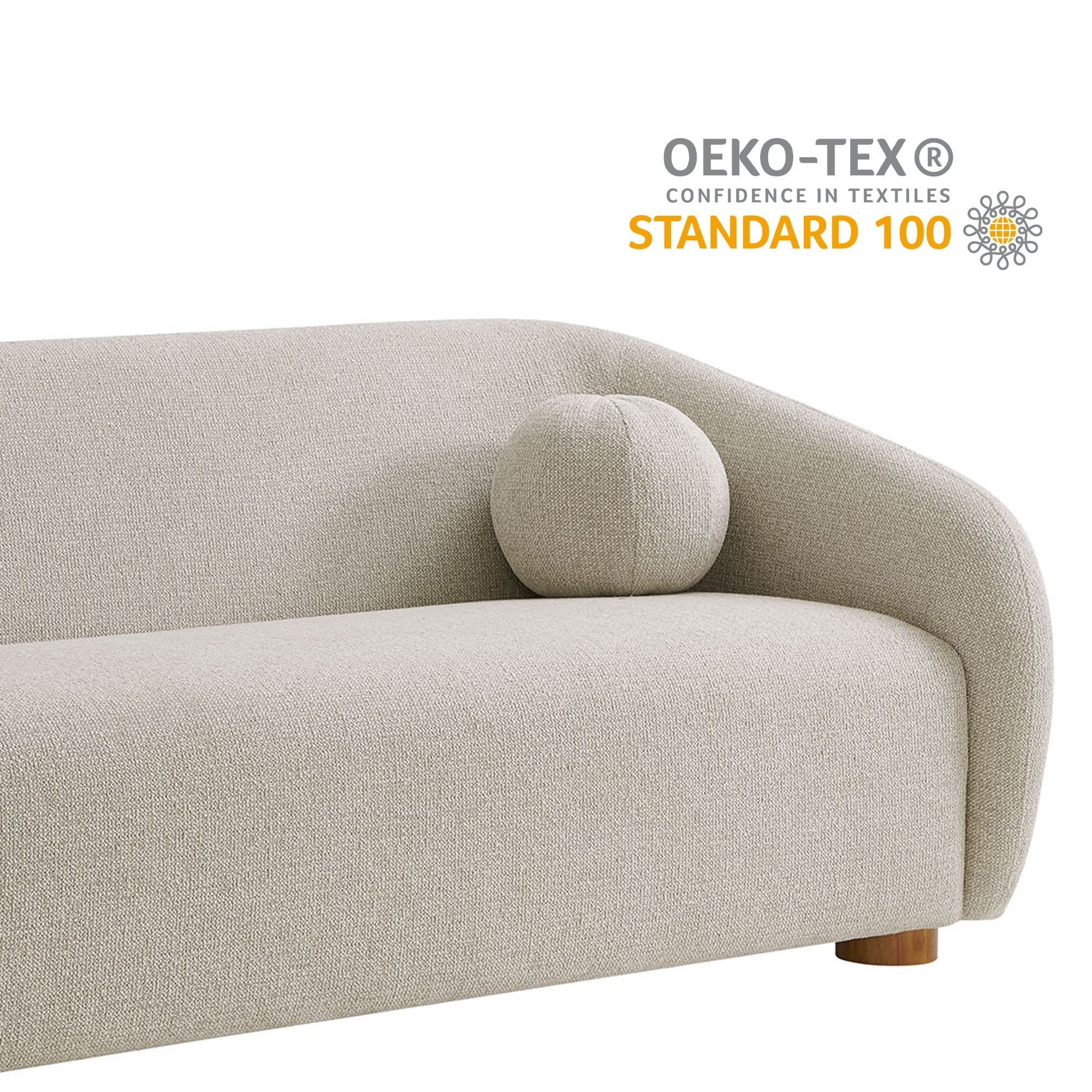 Holland 85" Chenille Fabric Sofa