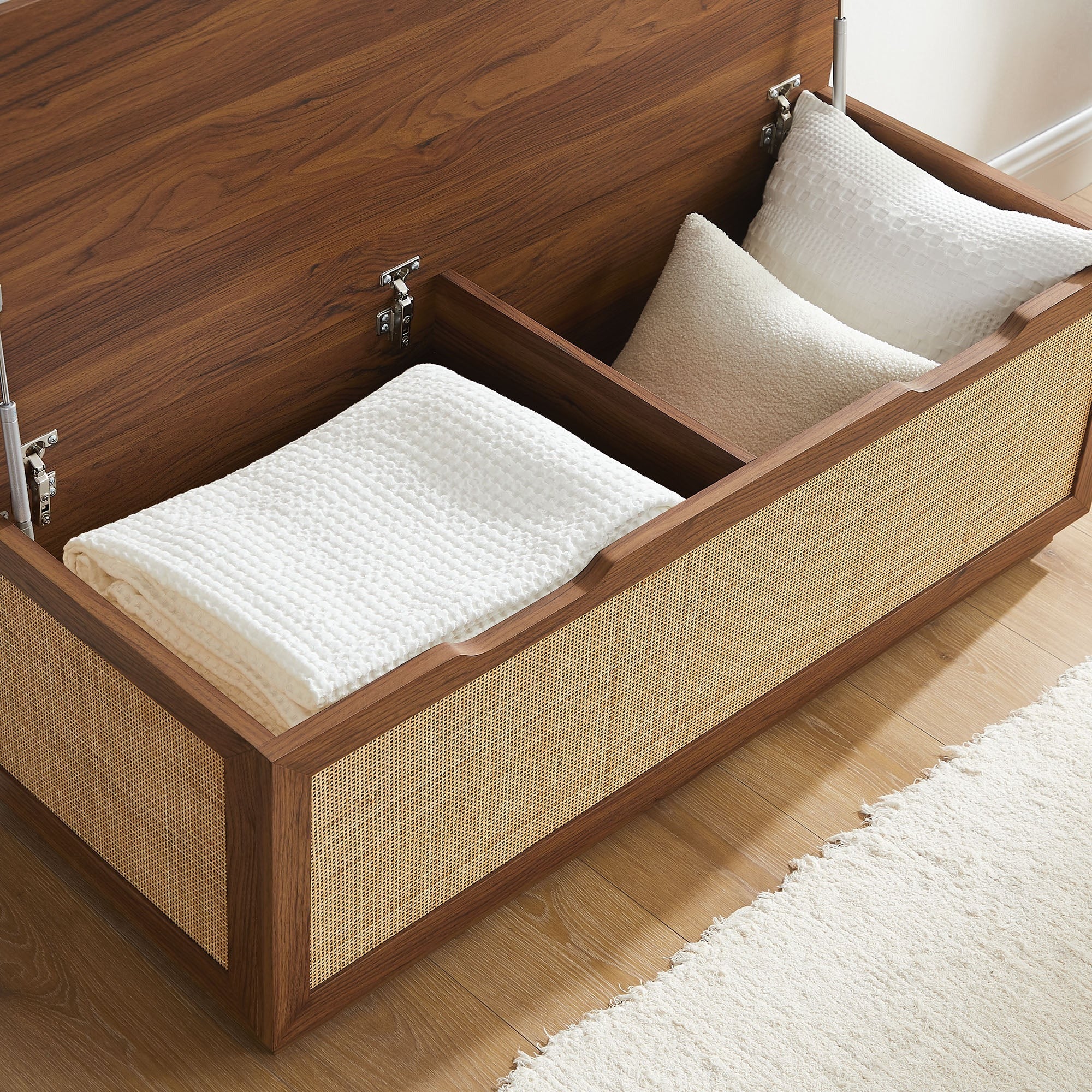 Soma Rattan Storage Bench