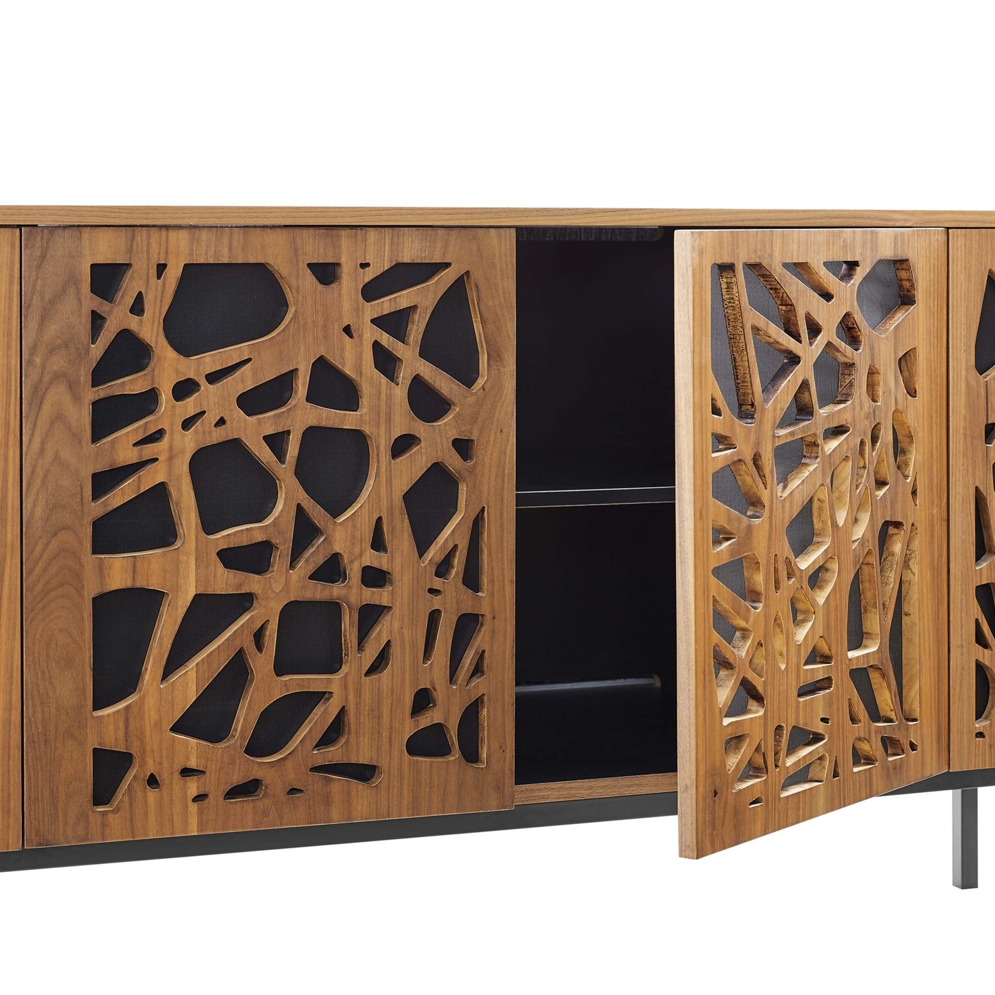 Telluride 73" TV Stand in Walnut