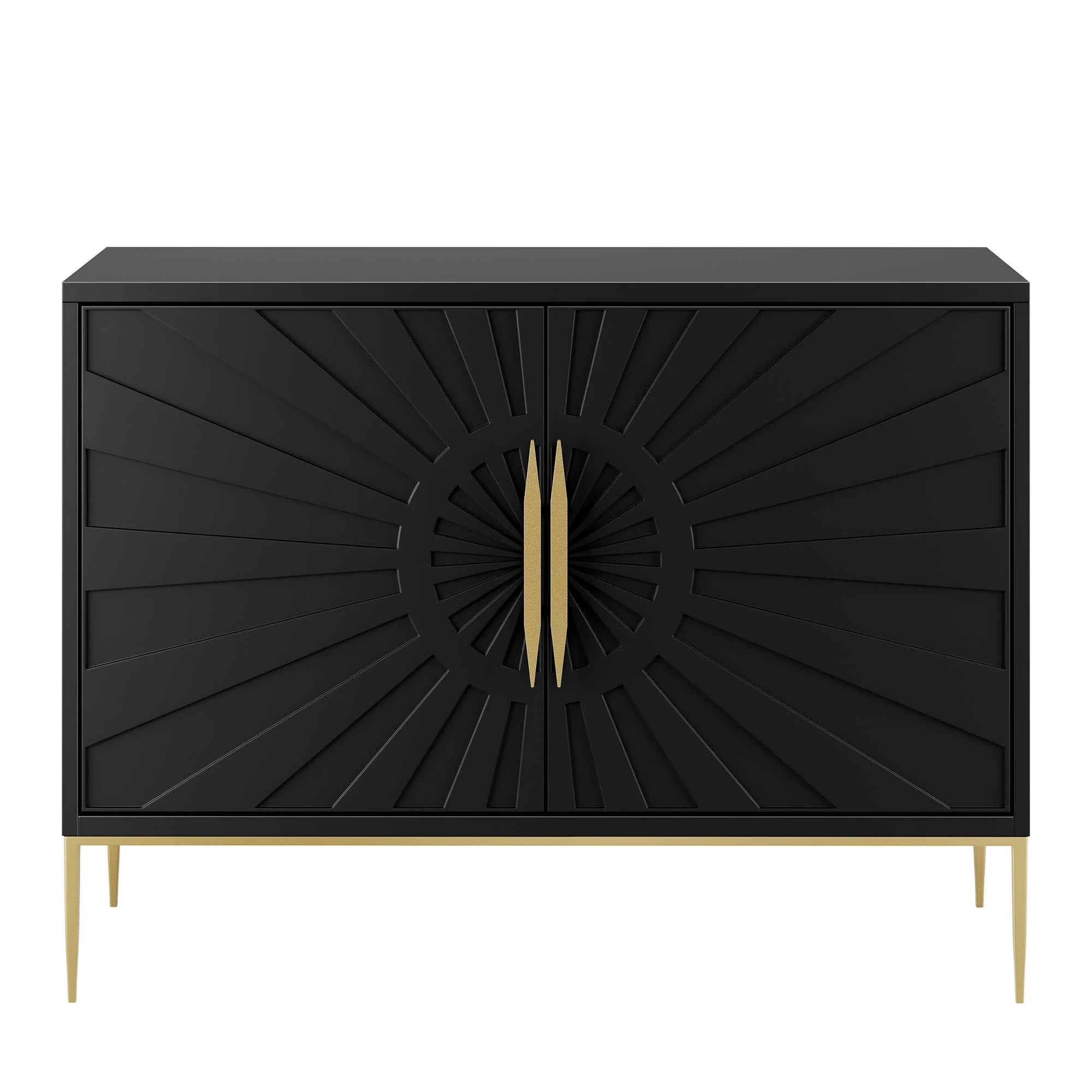 Awaken 47" Accent Cabinet in Black