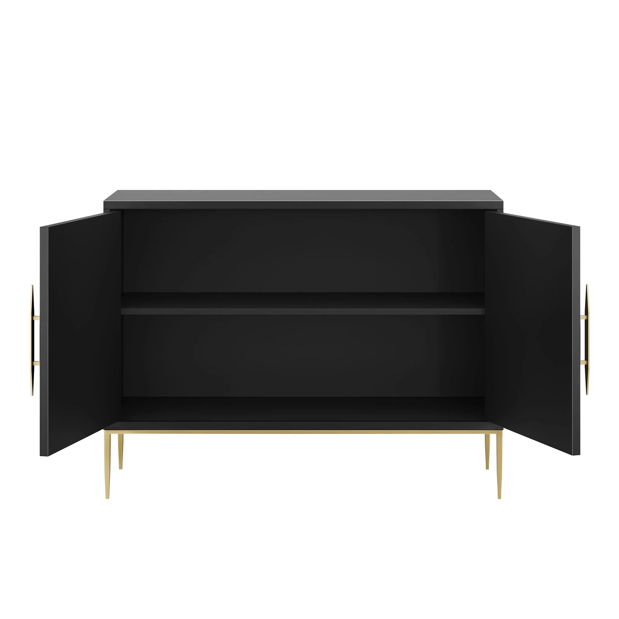 Awaken 47" Accent Cabinet in Black