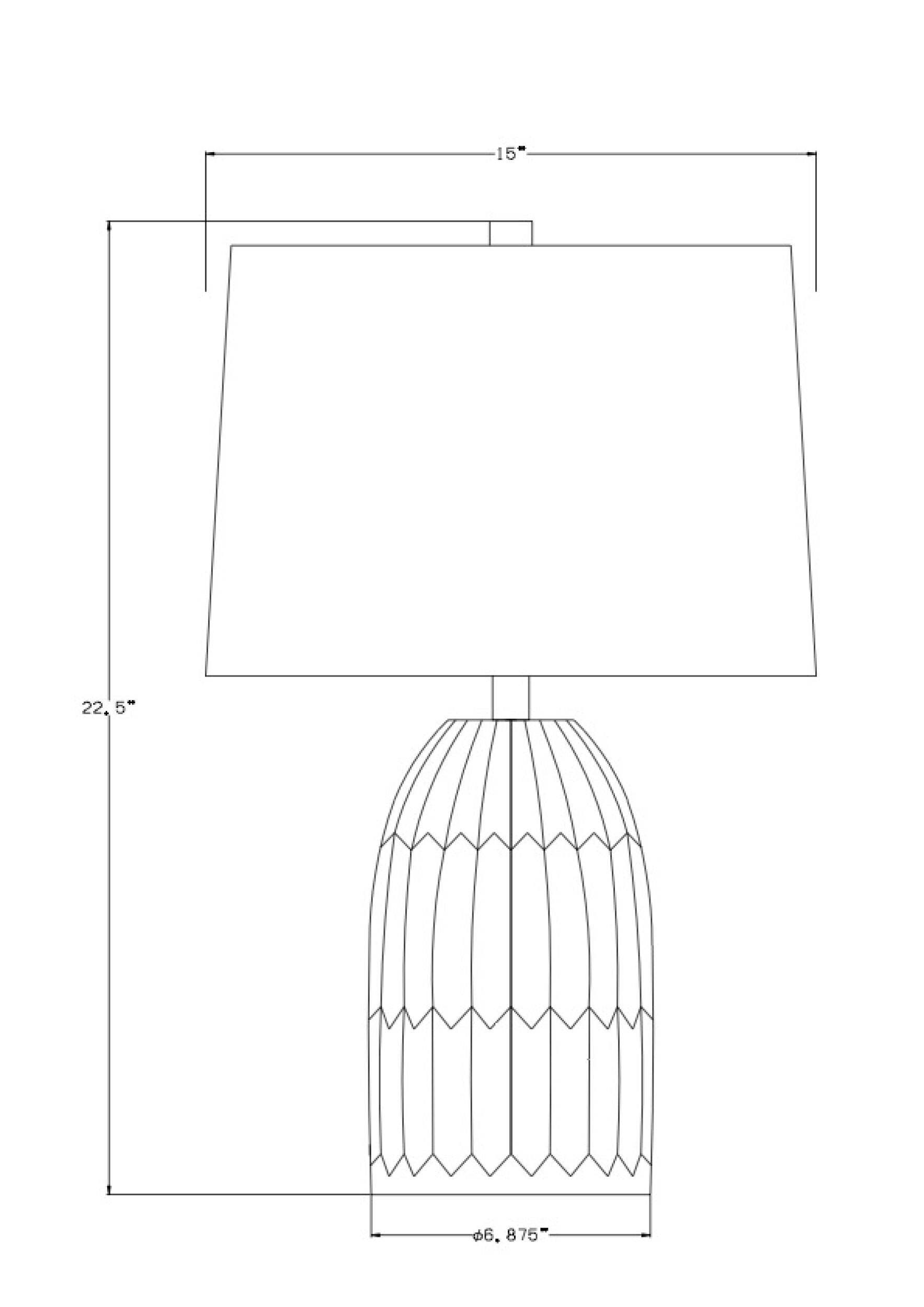 Sines Accent Table Lamp