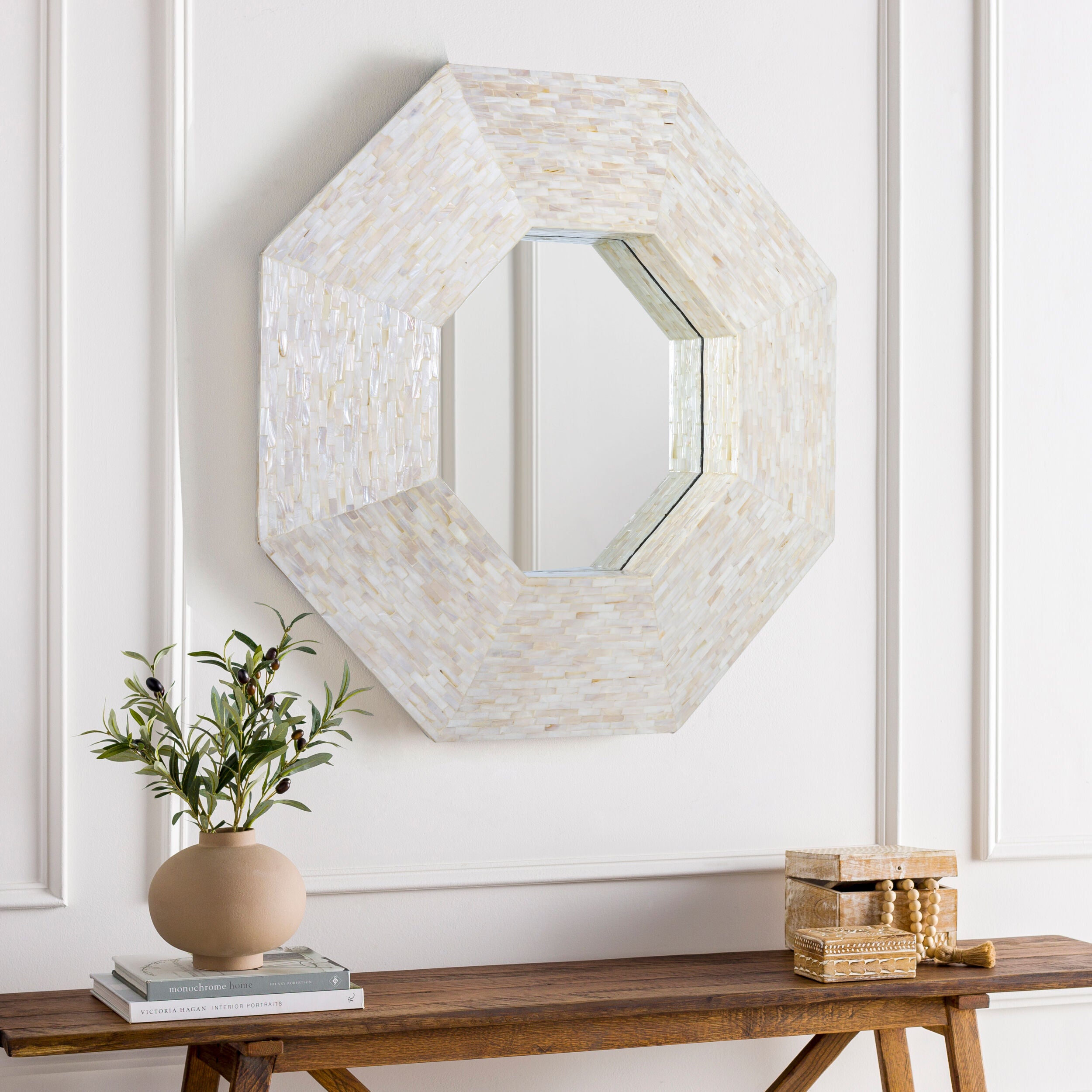 Iridescent Accent Mirror