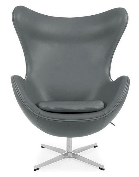 Fauteuil Egg (cuir)