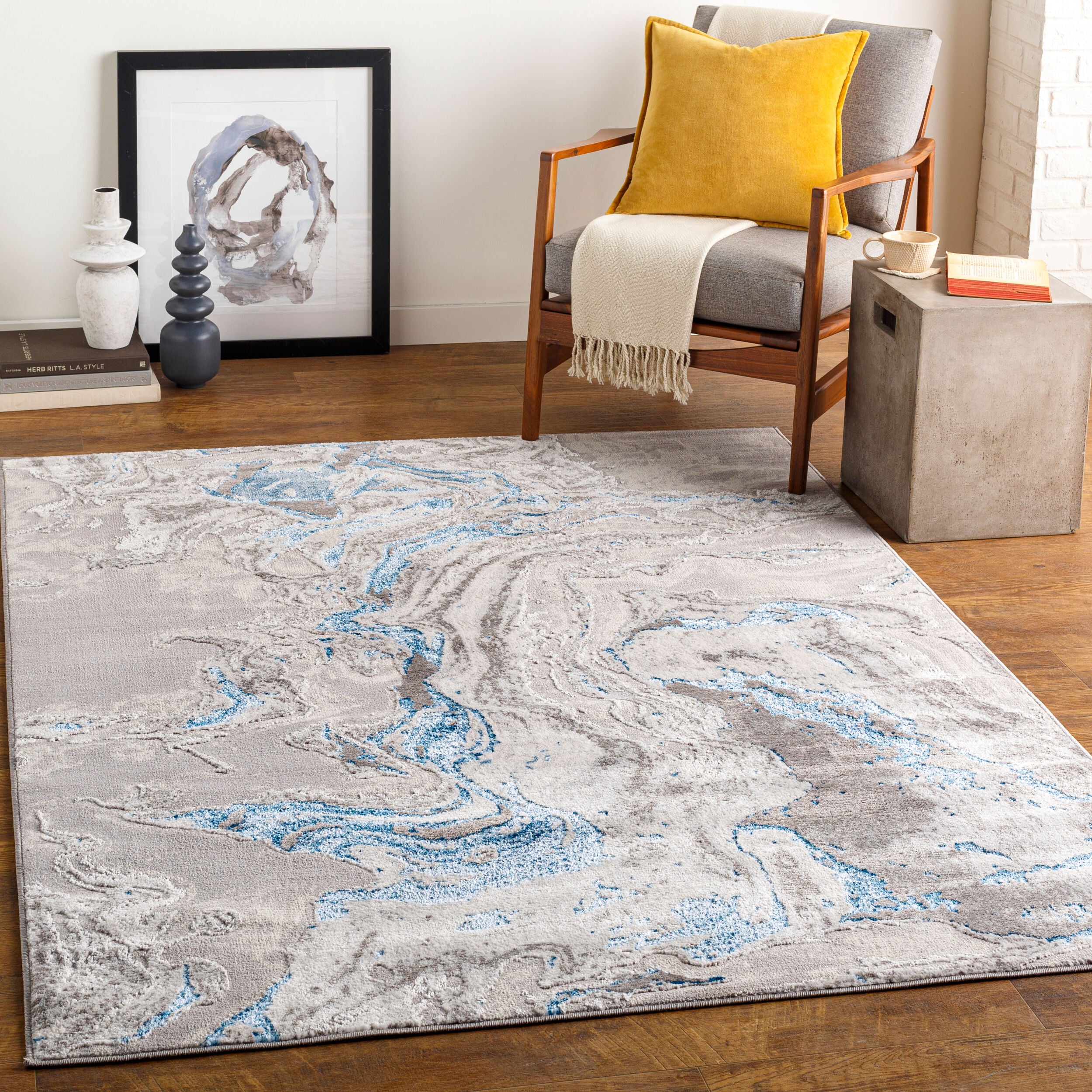 Lustro Machine Woven Rug