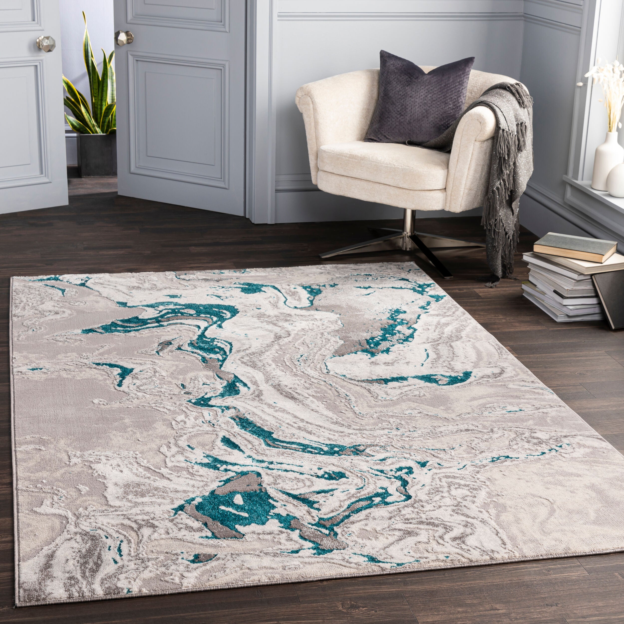 Lustro Machine Woven Rug