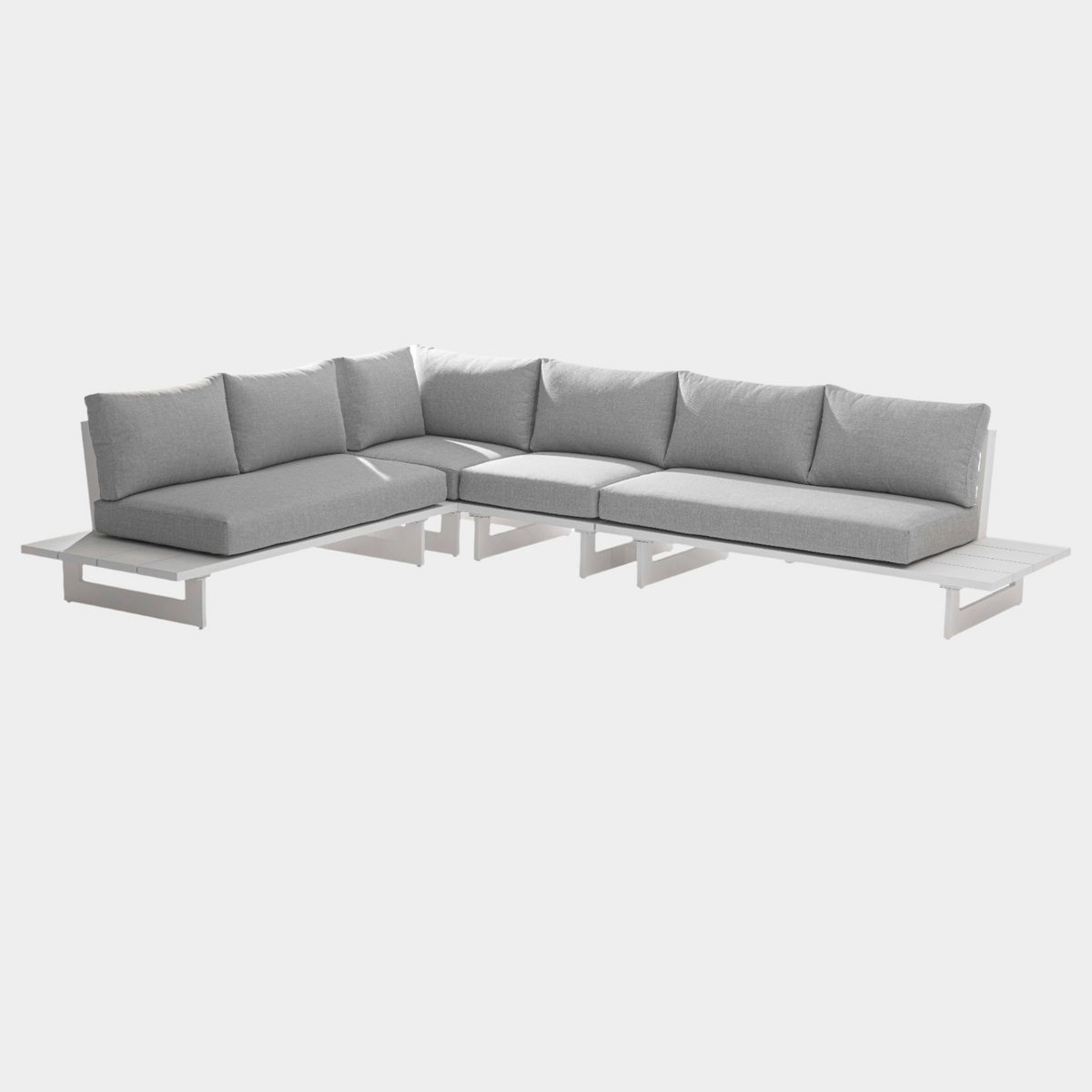 Maldives Water Resistant Outdoor Patio 4Pc Sectional - 129.5" Fabric Upholstered