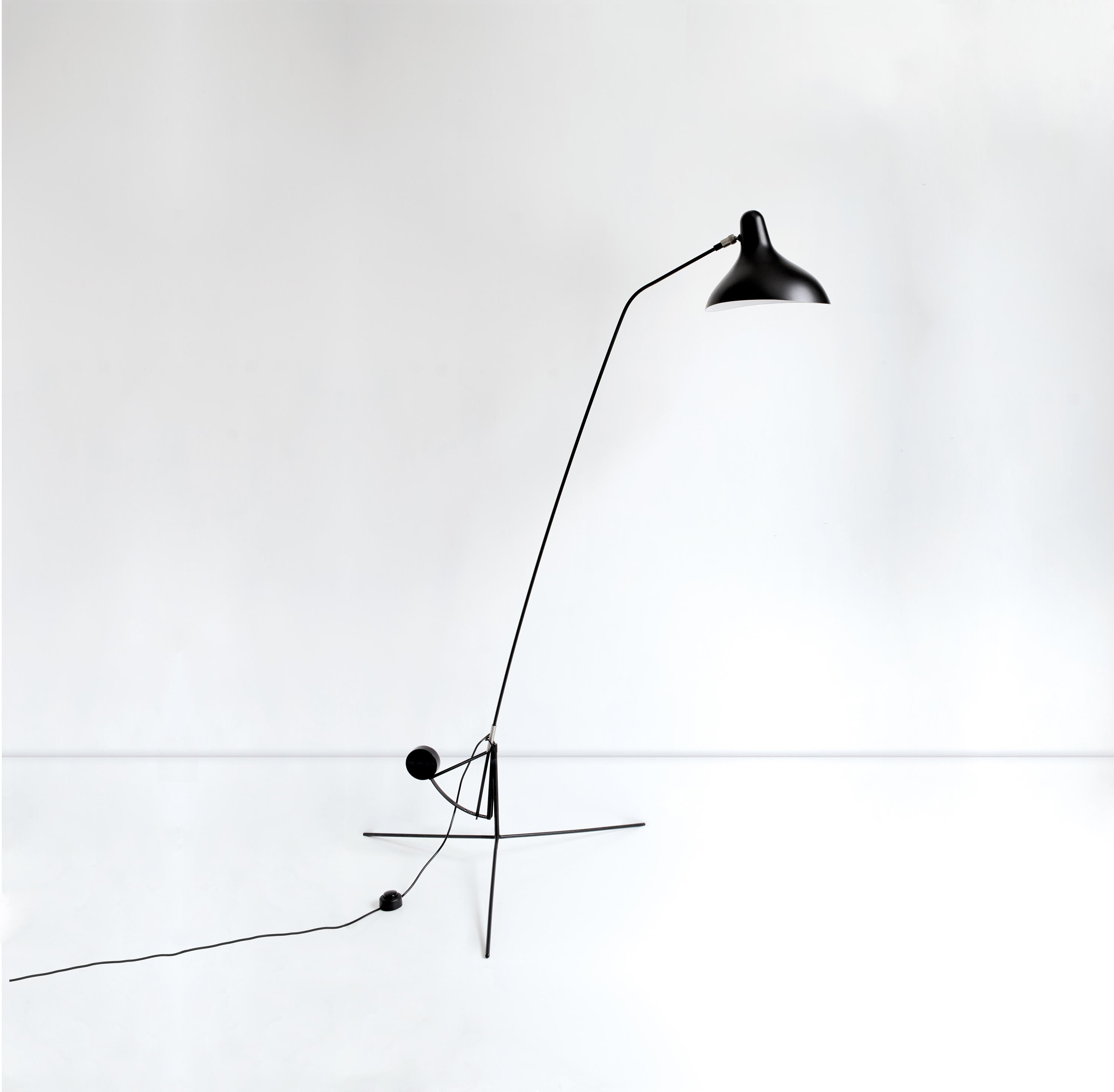 Serge Mouille One-Arm Floor Lamp