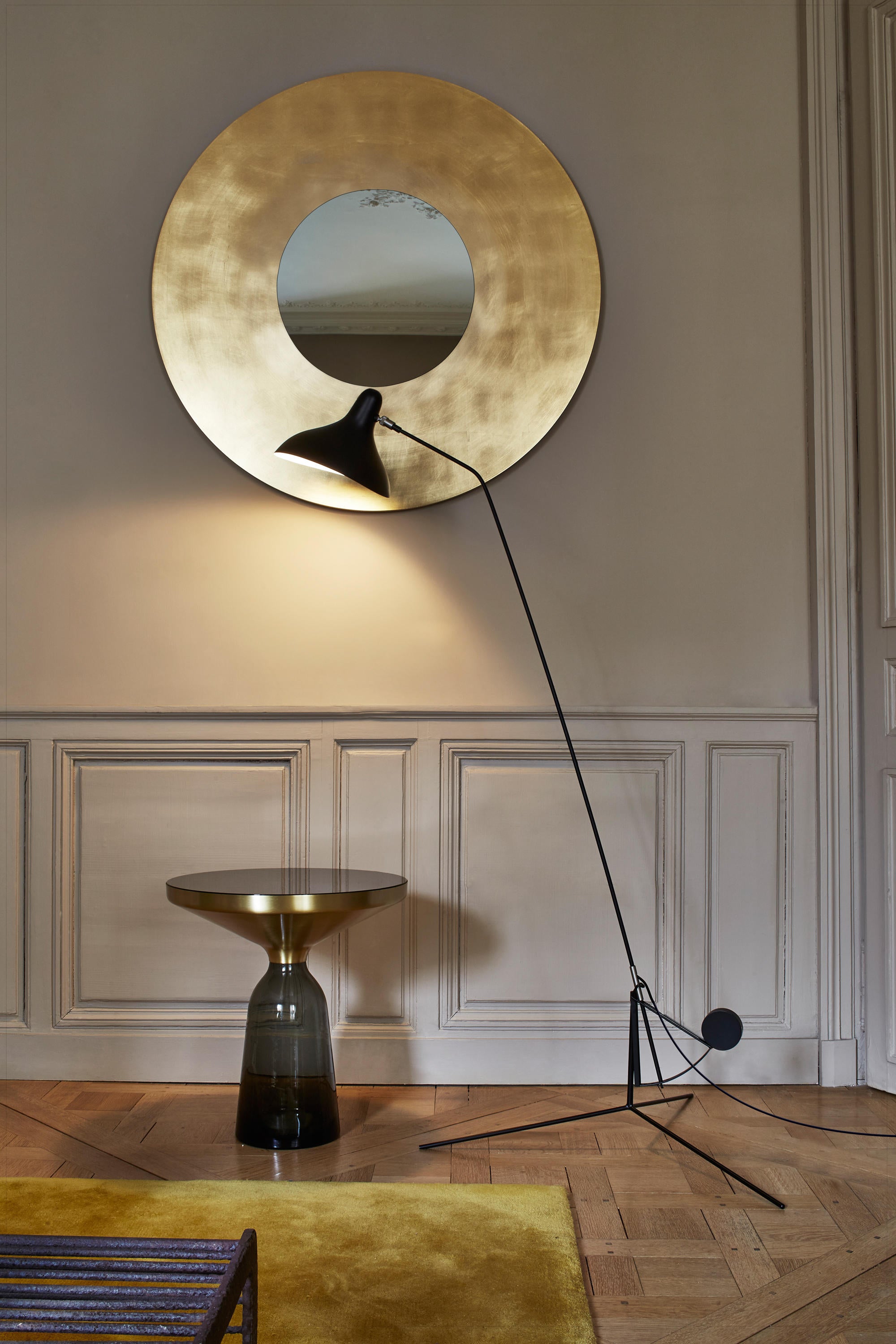 Serge Mouille One-Arm Floor Lamp