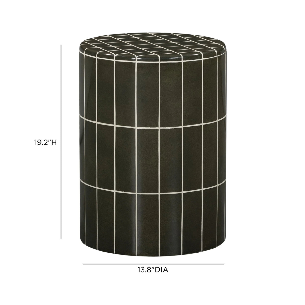 Tatiana Round Concrete Indoor/Outdoor Side Table