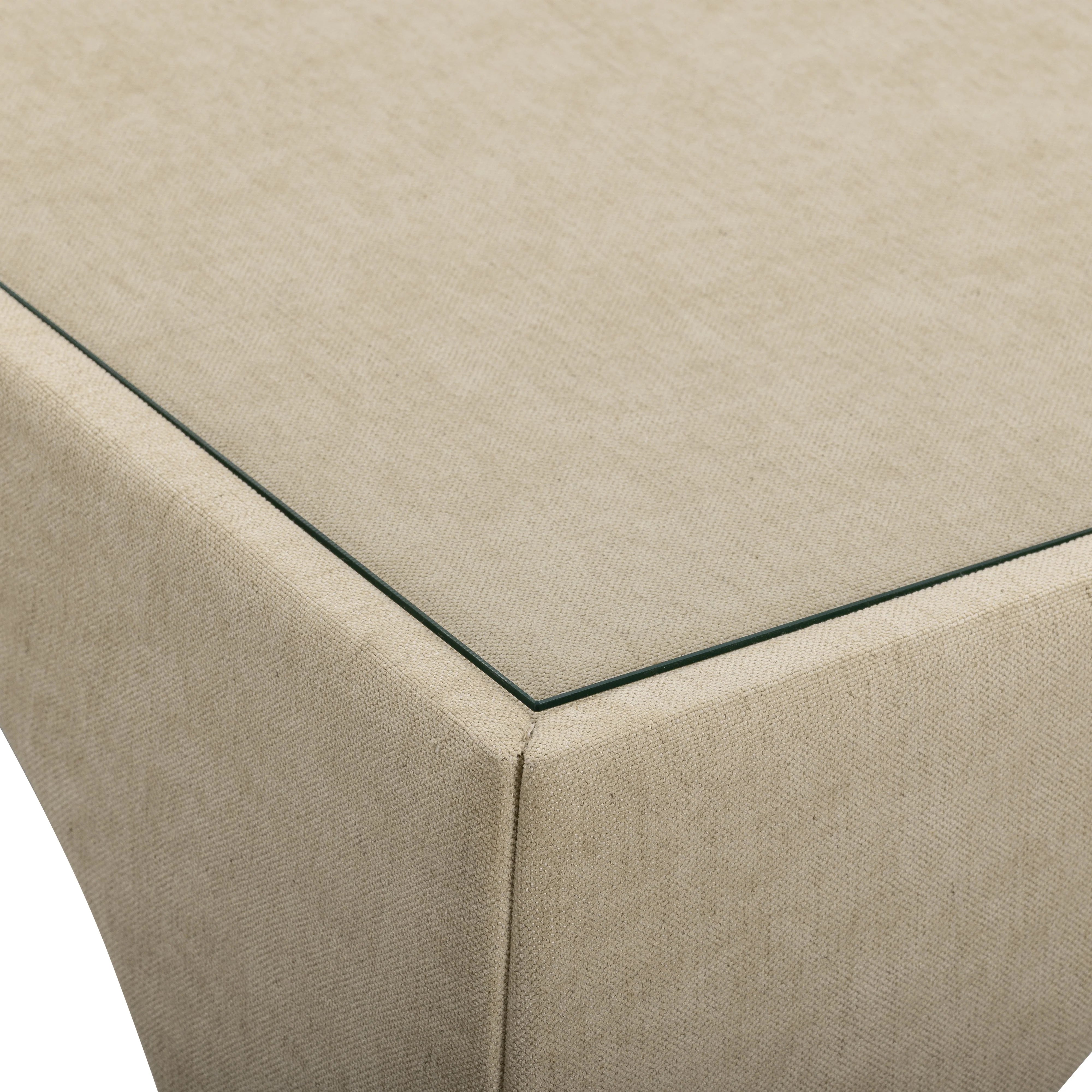 Tomlin Performance Chenille Game Table and Two Ottomans Set