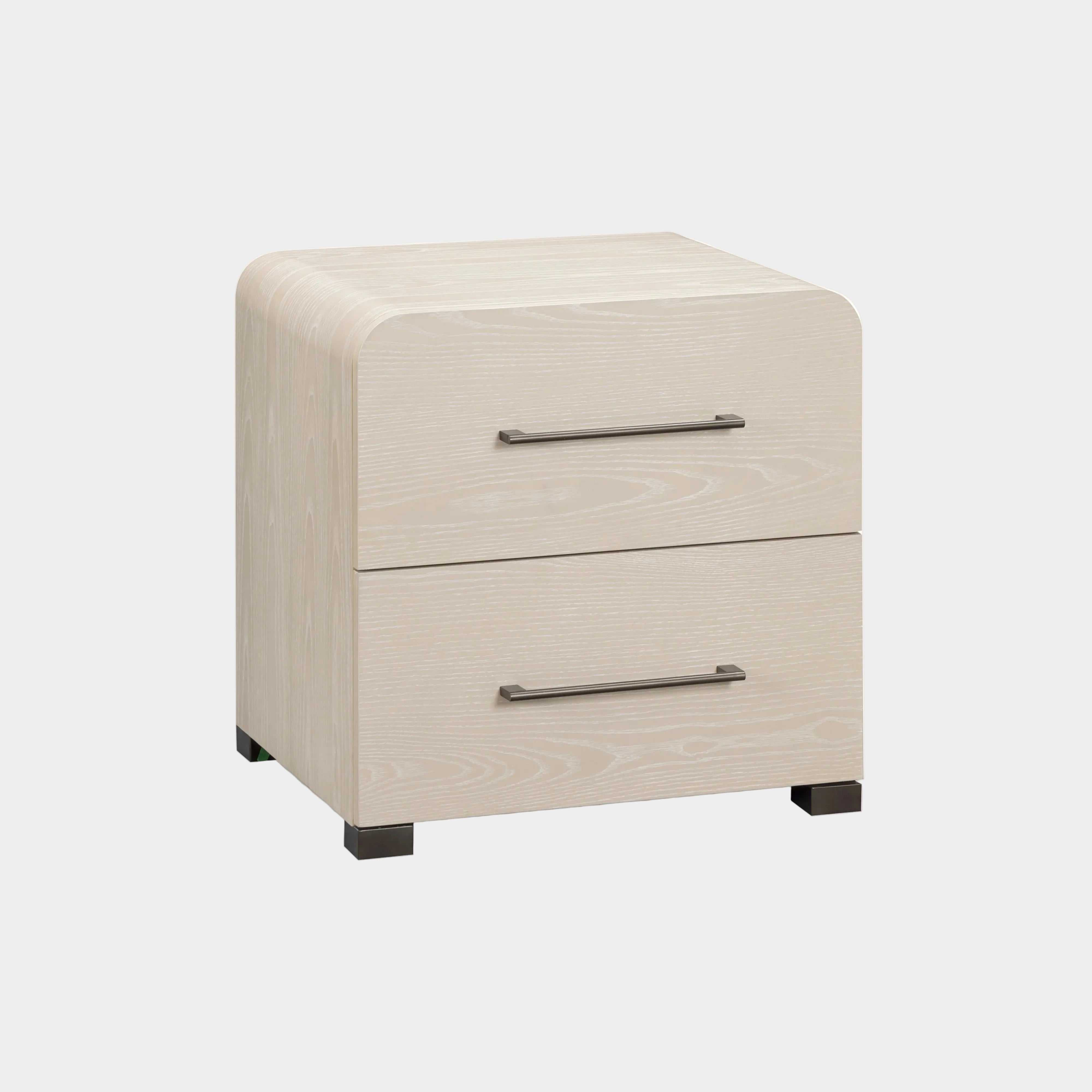 Marissa 22" Ash 2-Drawer Nightstand