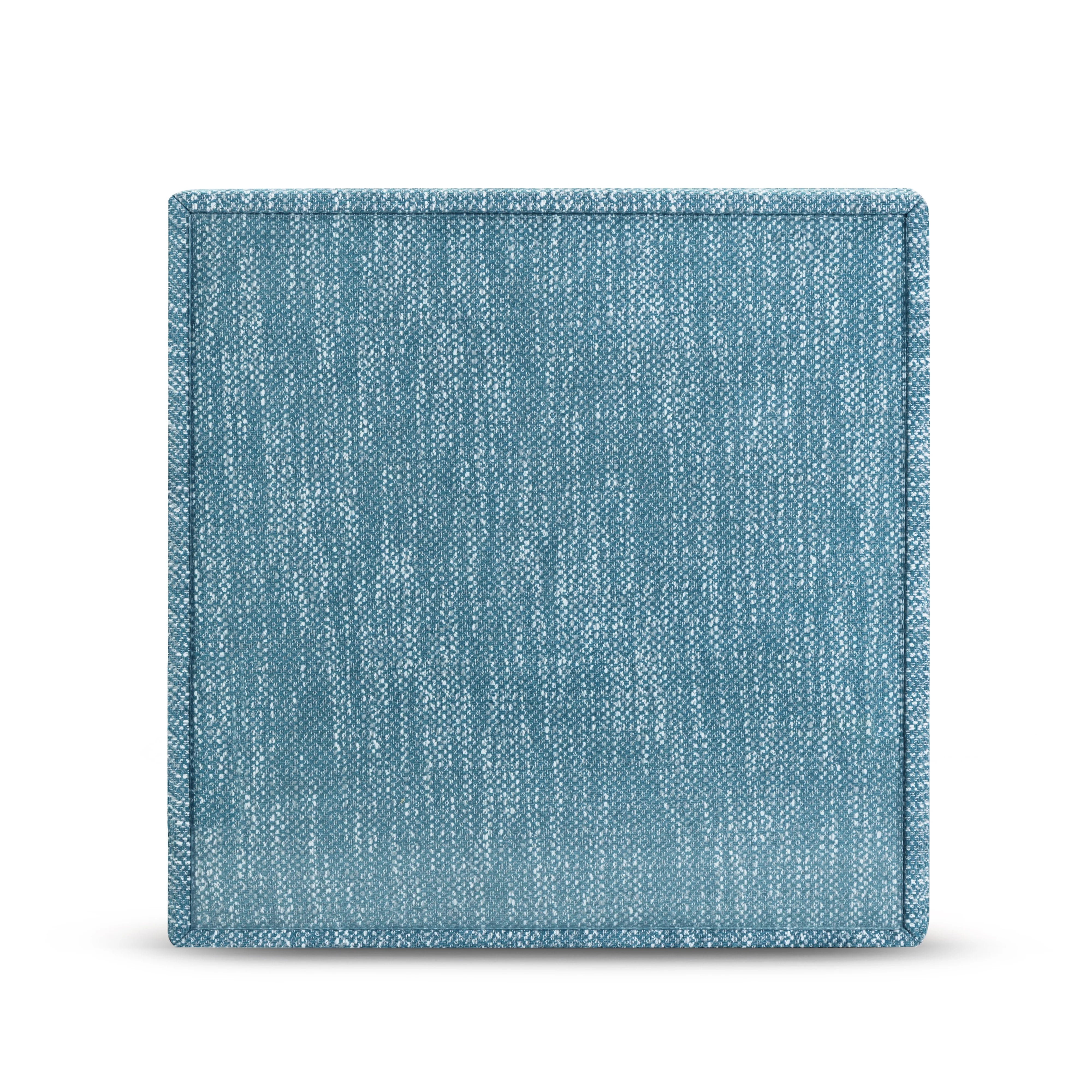 Tomlin Performance Chenille Game Table and Two Ottomans Set