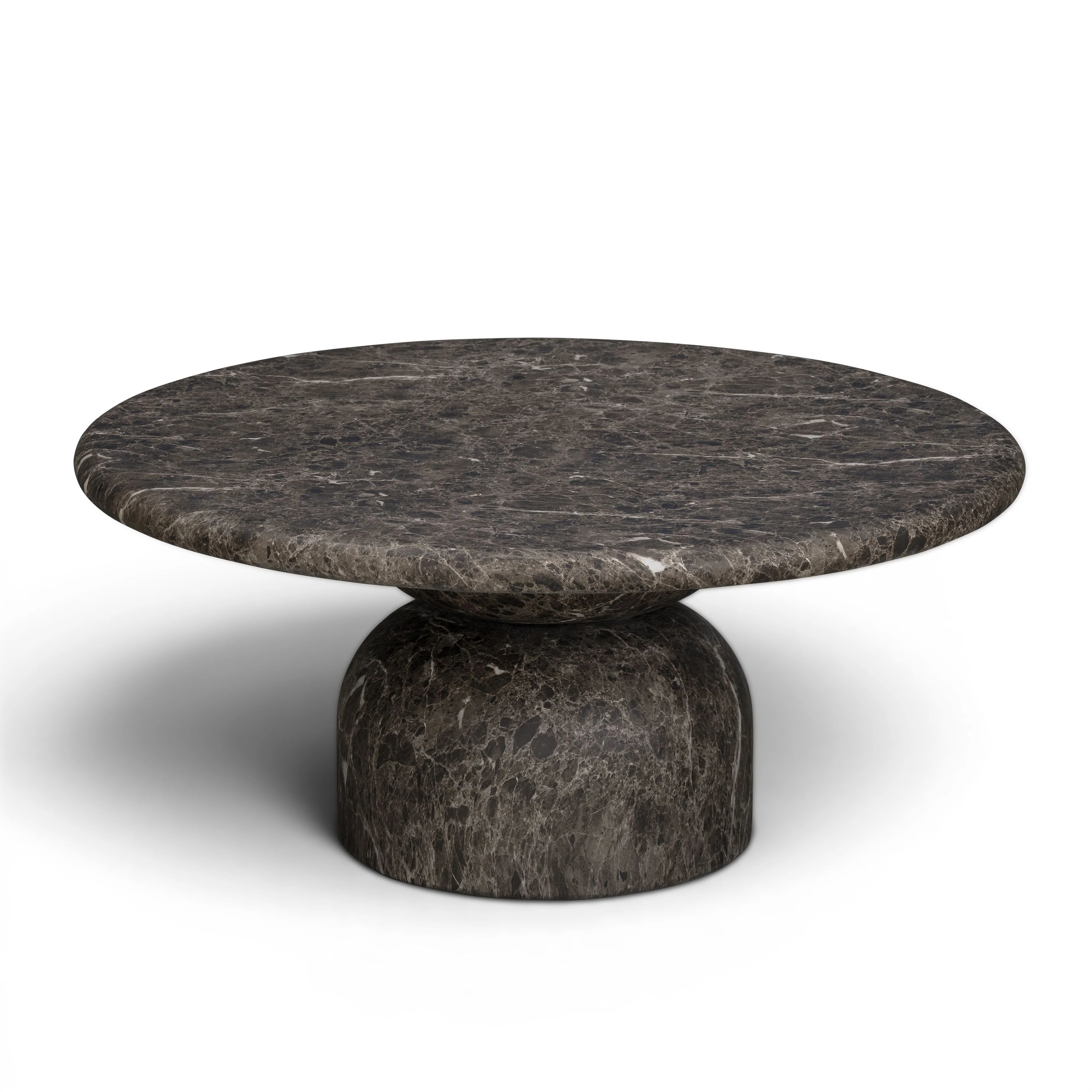 Cynthia 36" Concrete Indoor/Outdoor Coffee Table