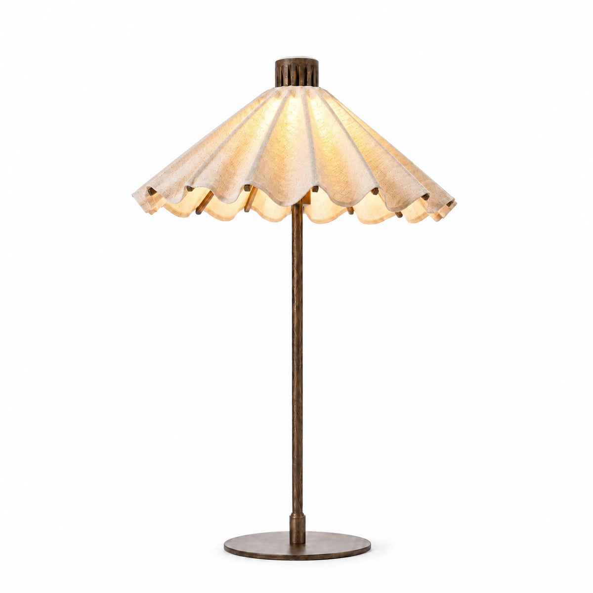Lyra Ivory Jute Table Lamp