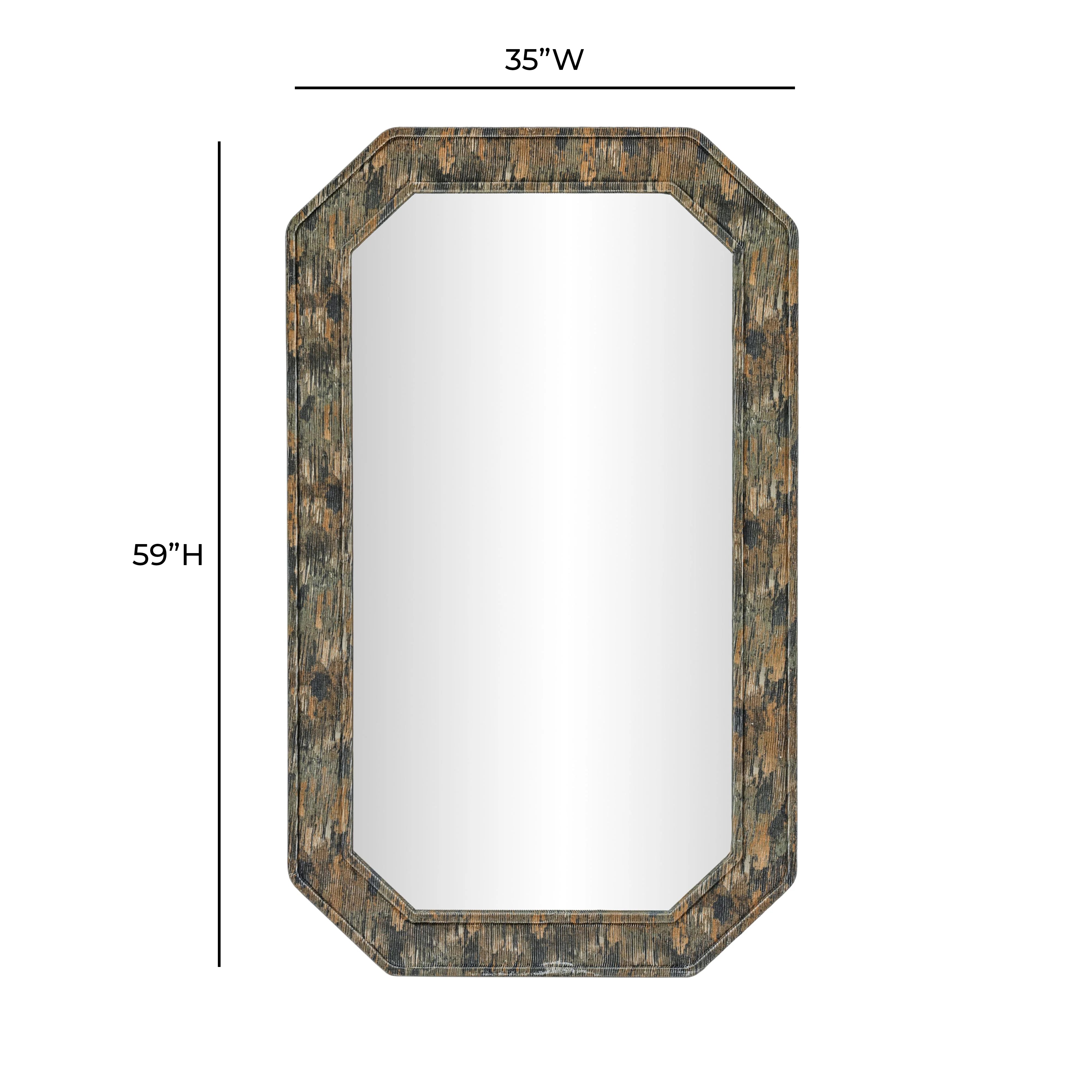 Charlene 35"X59" Jewel Wall Mirror