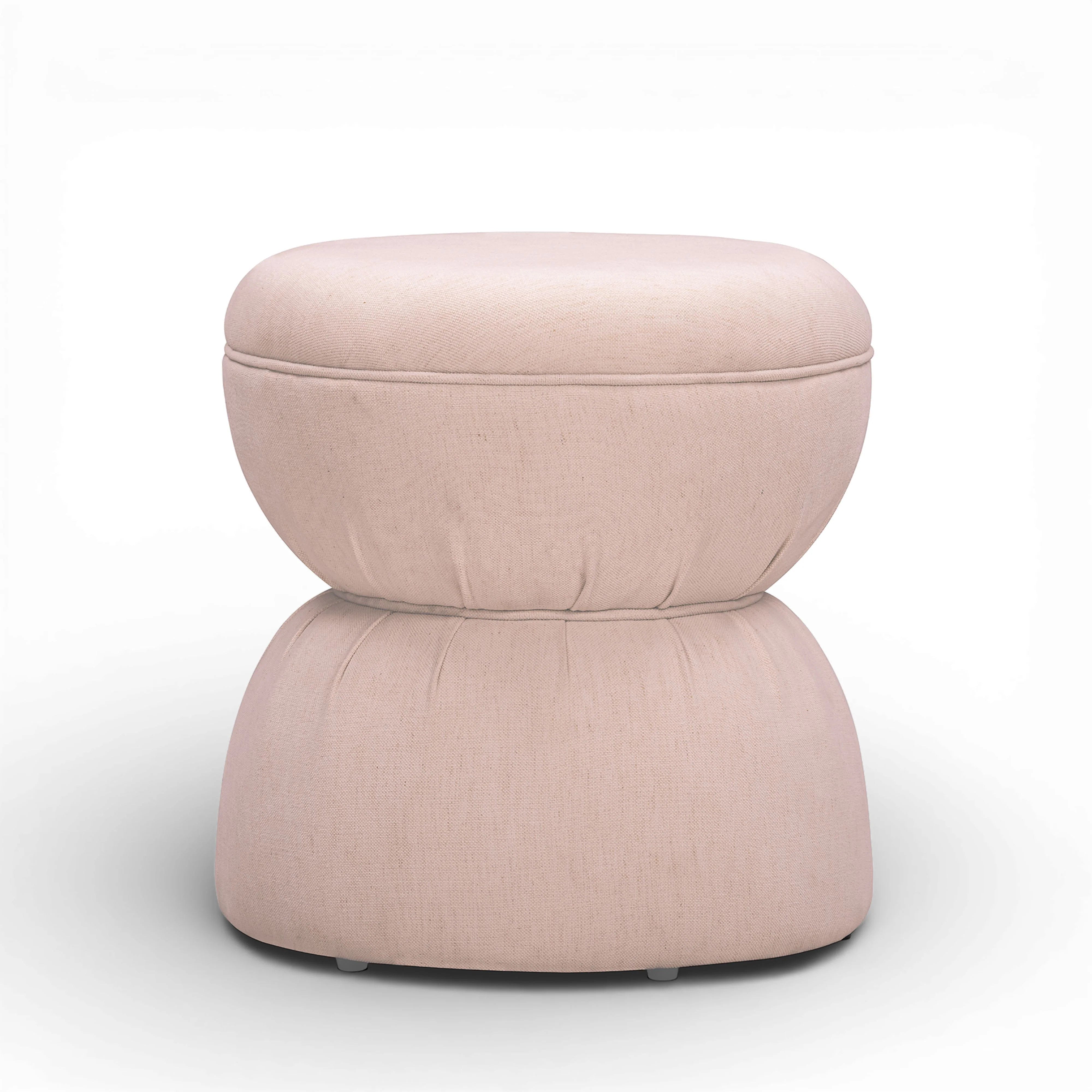 Tomlin Performance Chenille Game Table and Two Ottomans Set
