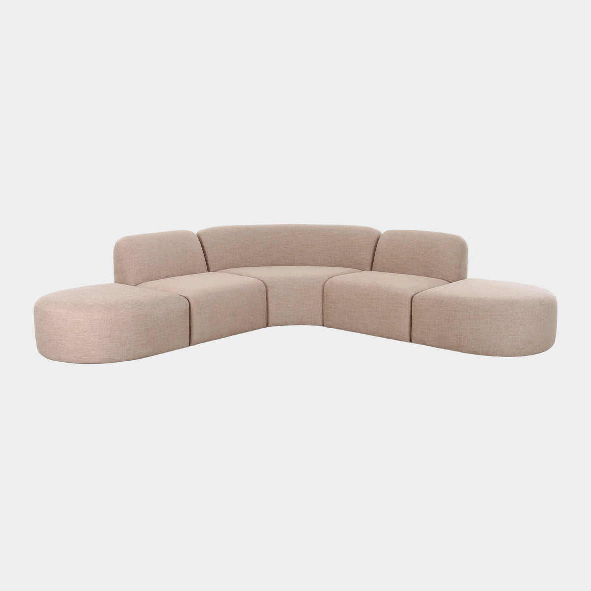 Gorge 5-Piece Modular Euro Sectional