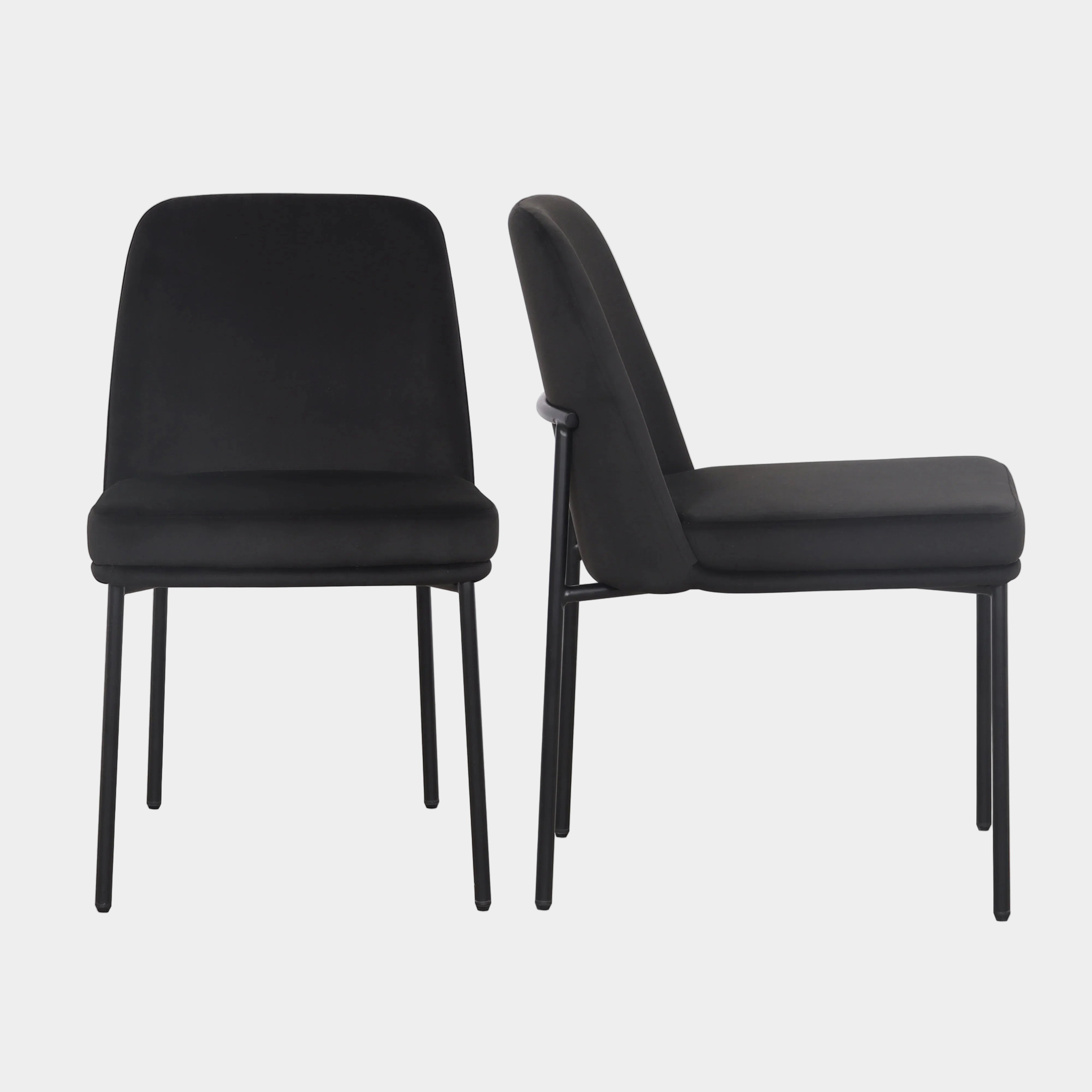 Sydney Performance Velvet Dining Chair - Set of 2