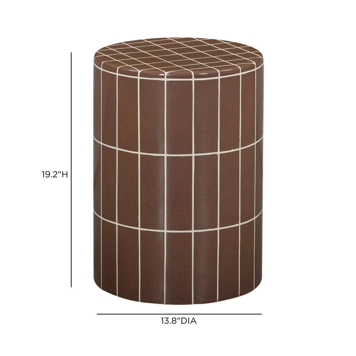 Tatiana Round Concrete Indoor/Outdoor Side Table